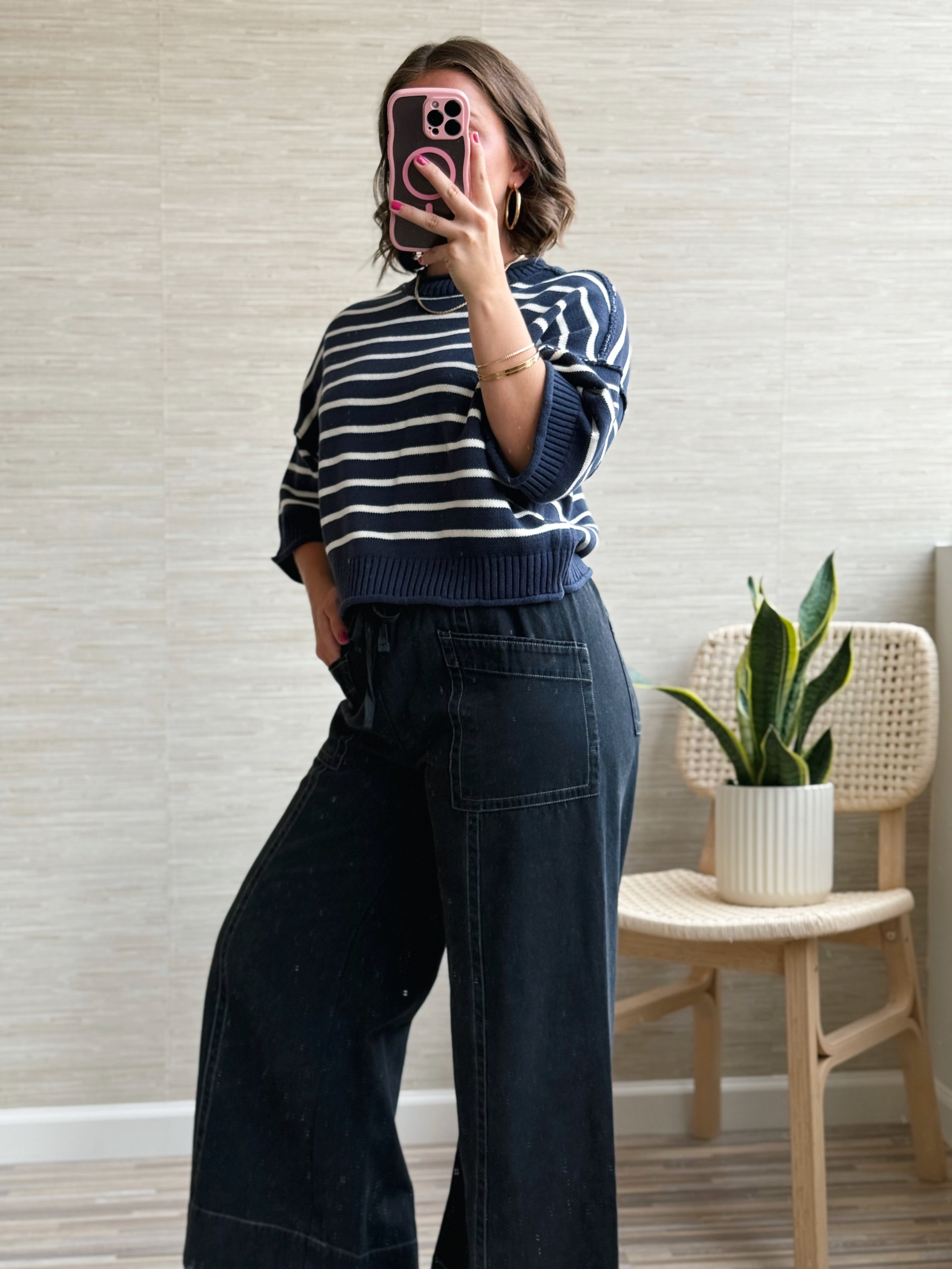 Emilia Sweater - DARK NAVY