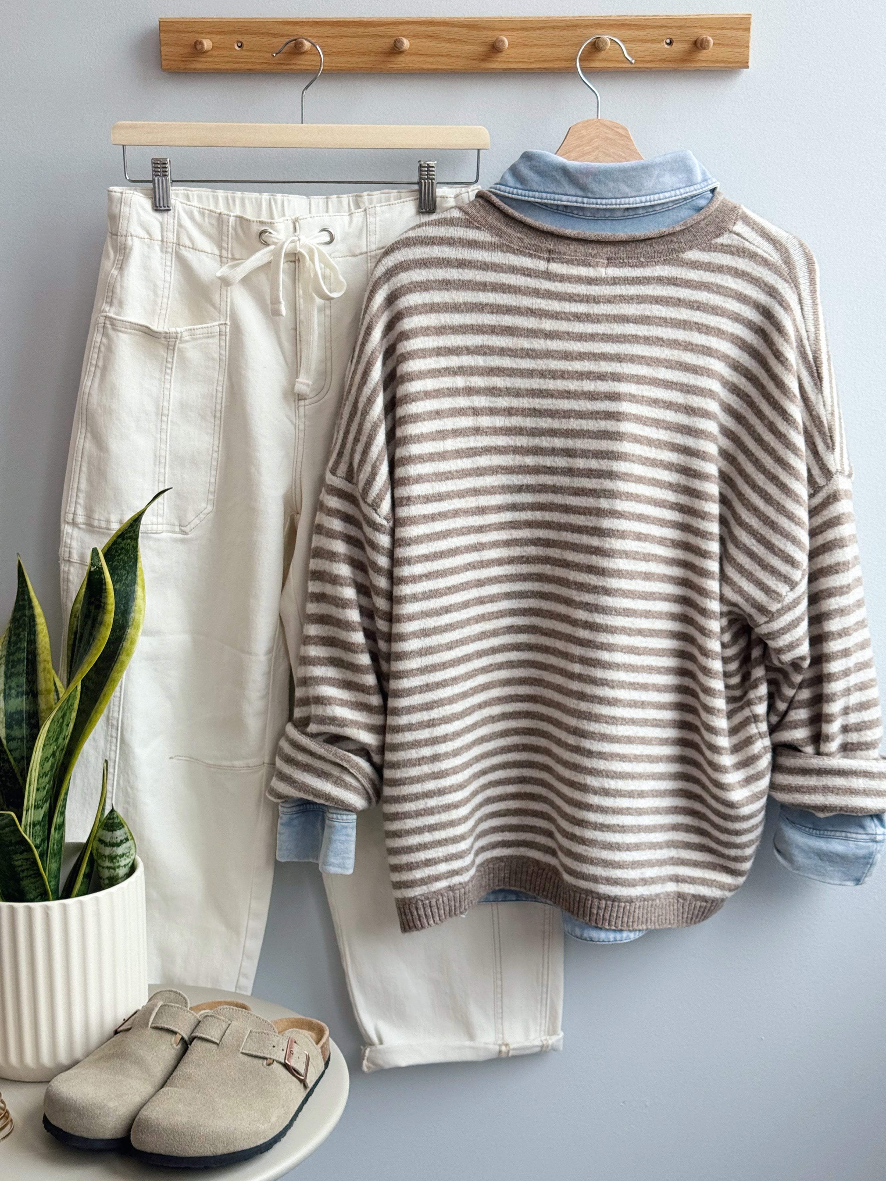 Autumn Stroll Sweater - MOCHA