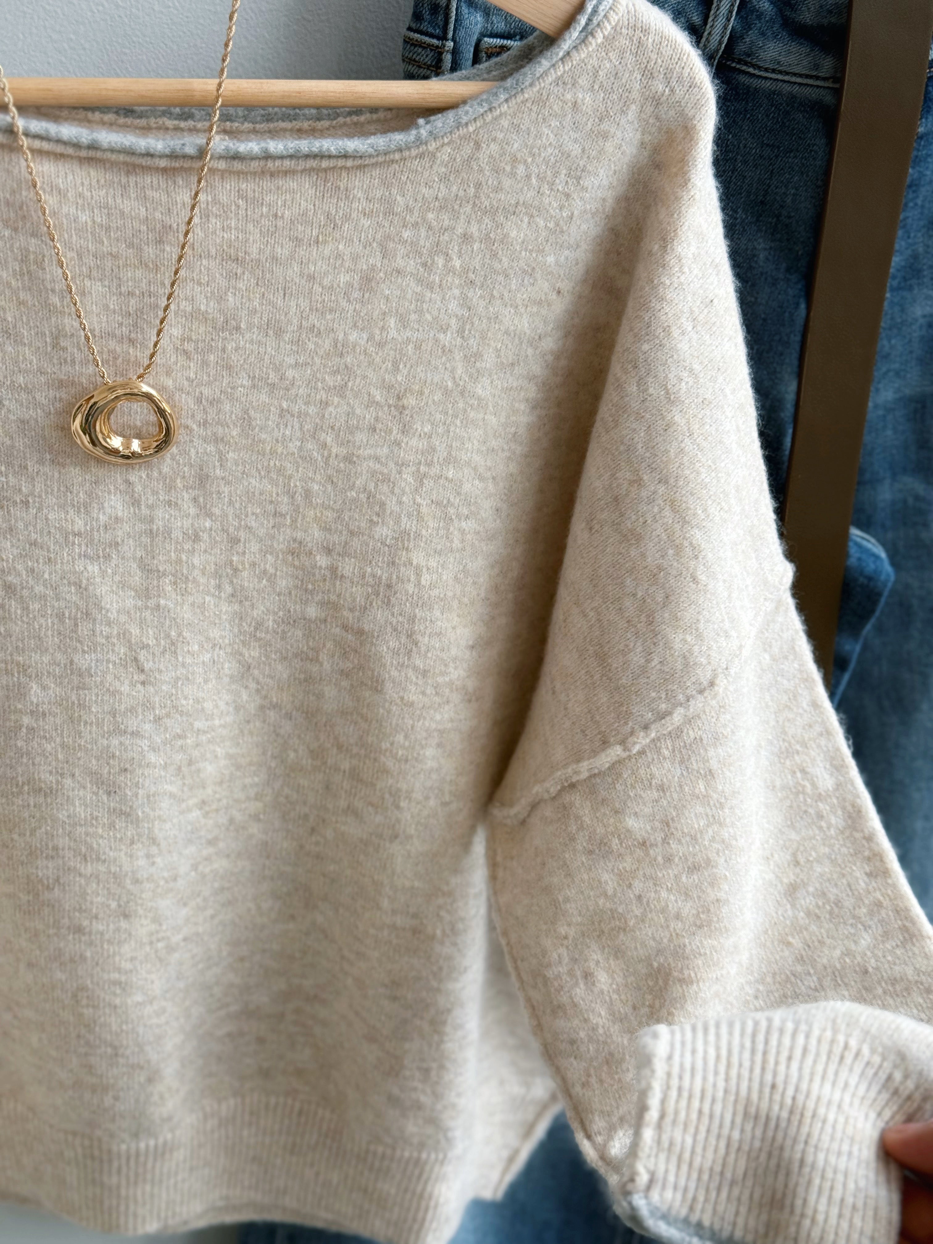 Fatima Sweater - OATMEAL