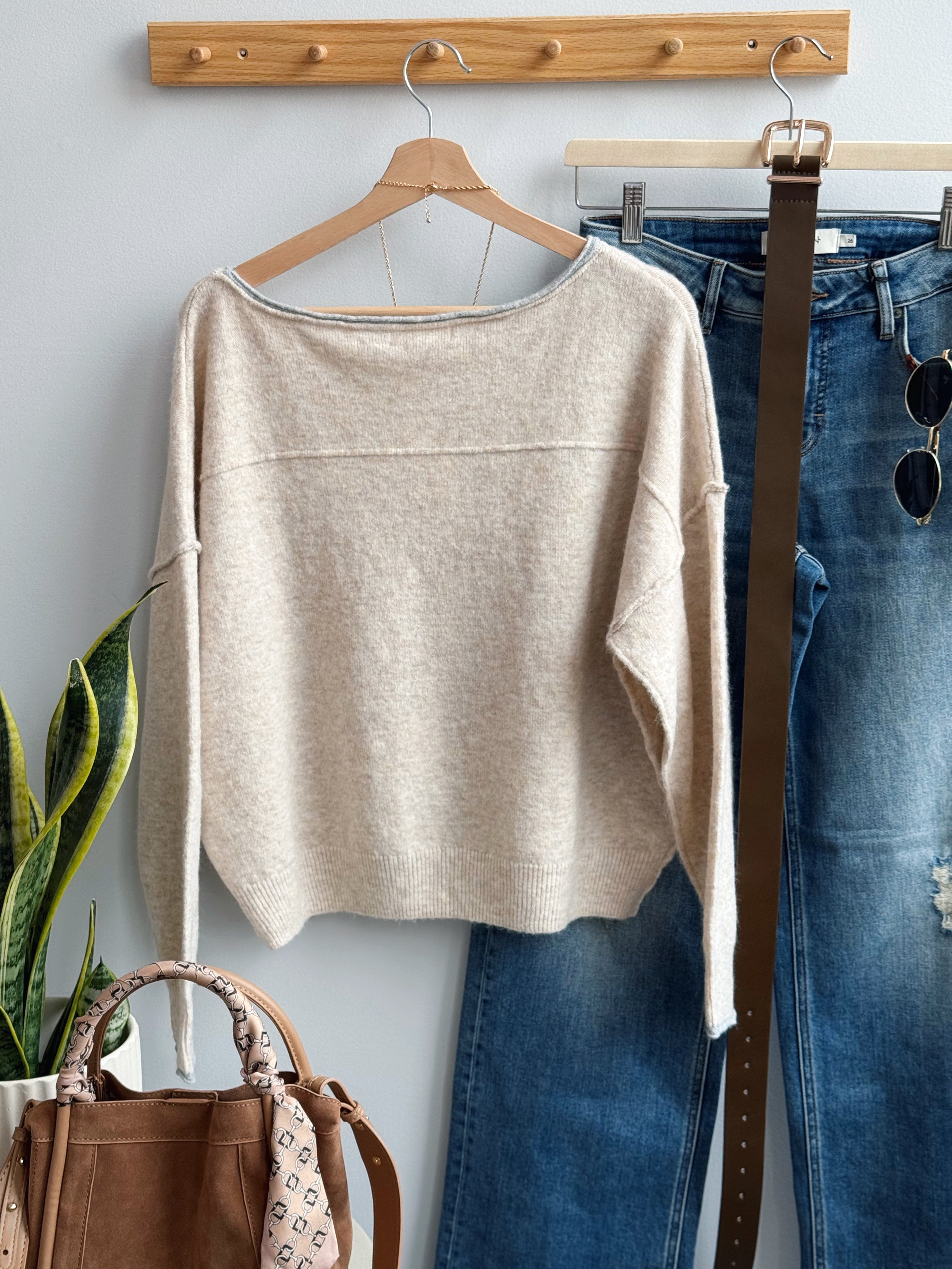 Fatima Sweater - OATMEAL