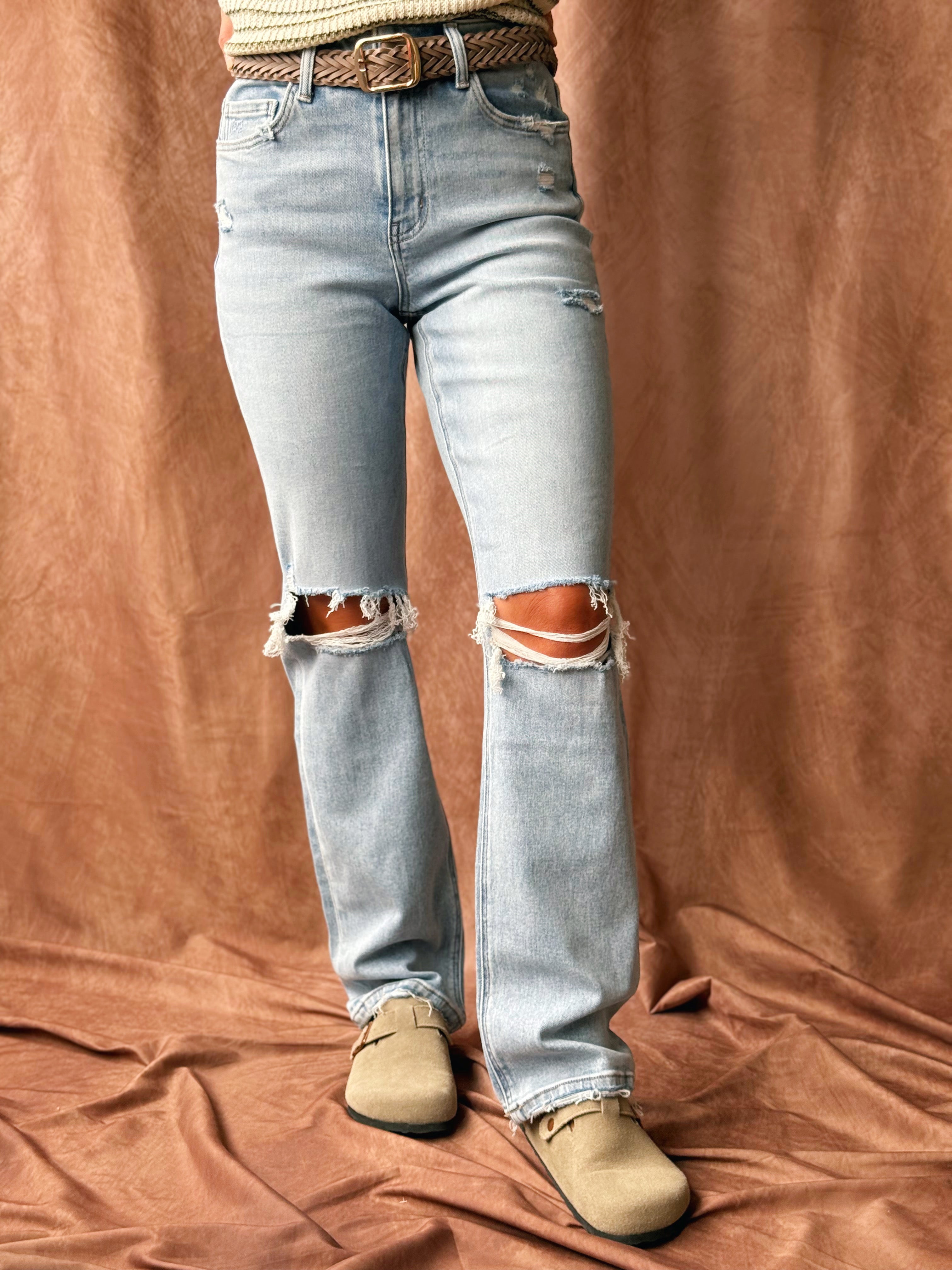 [LOVERVET] Sandy Straight Leg Jean  - FINESSE