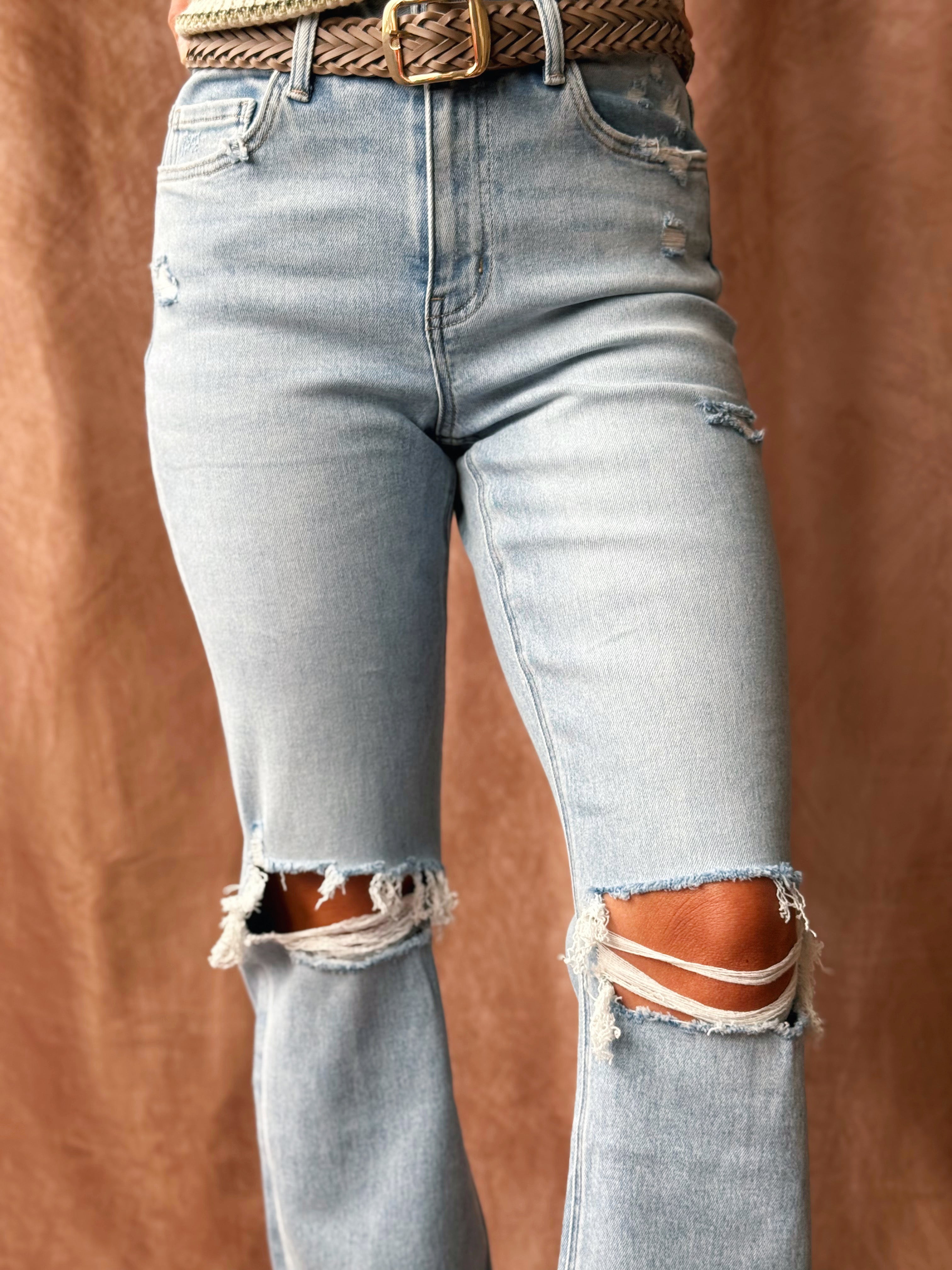 [LOVERVET] Sandy Straight Leg Jean  - FINESSE