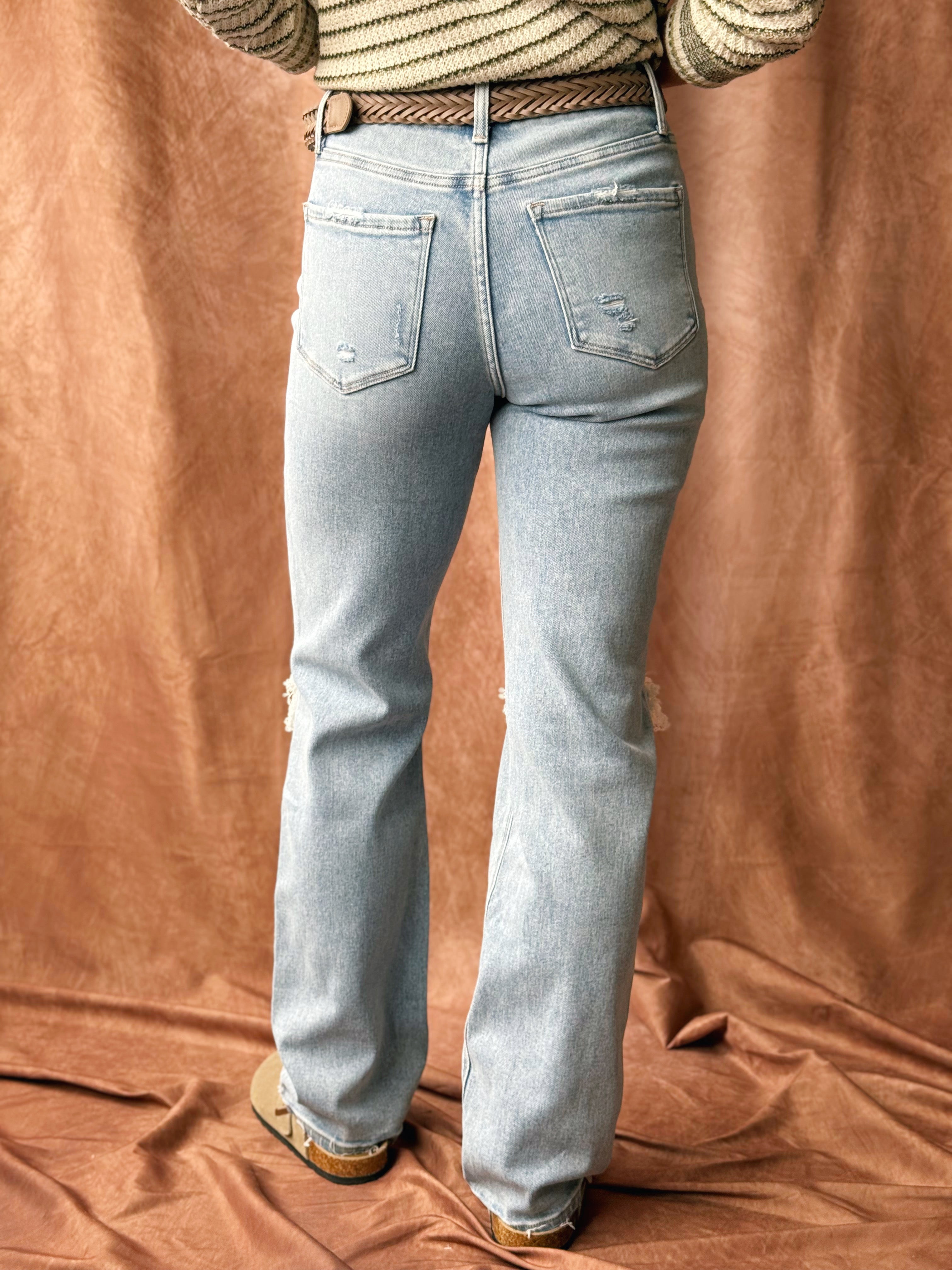 [LOVERVET] Sandy Straight Leg Jean  - FINESSE