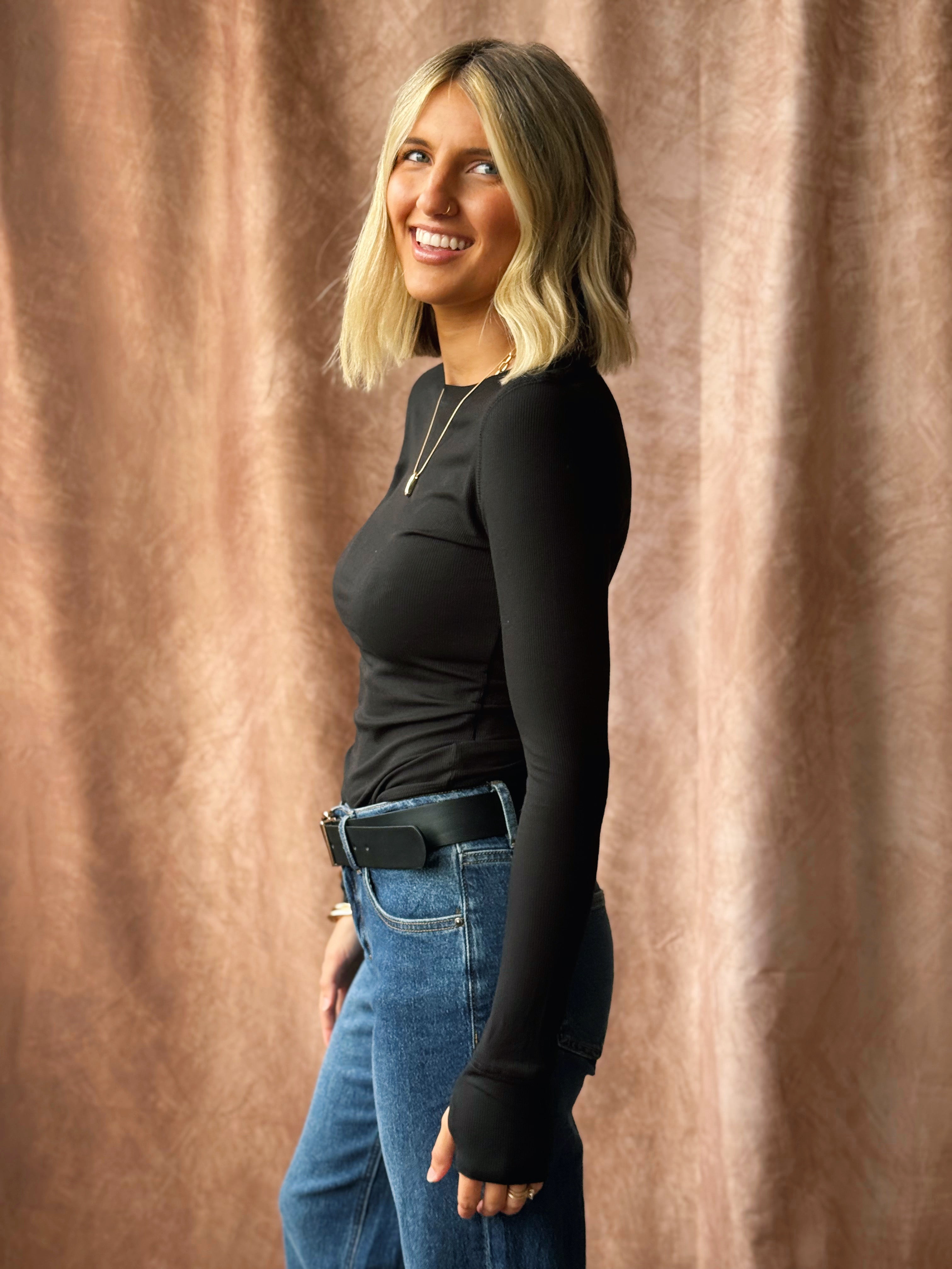 Asher Top - BLACK