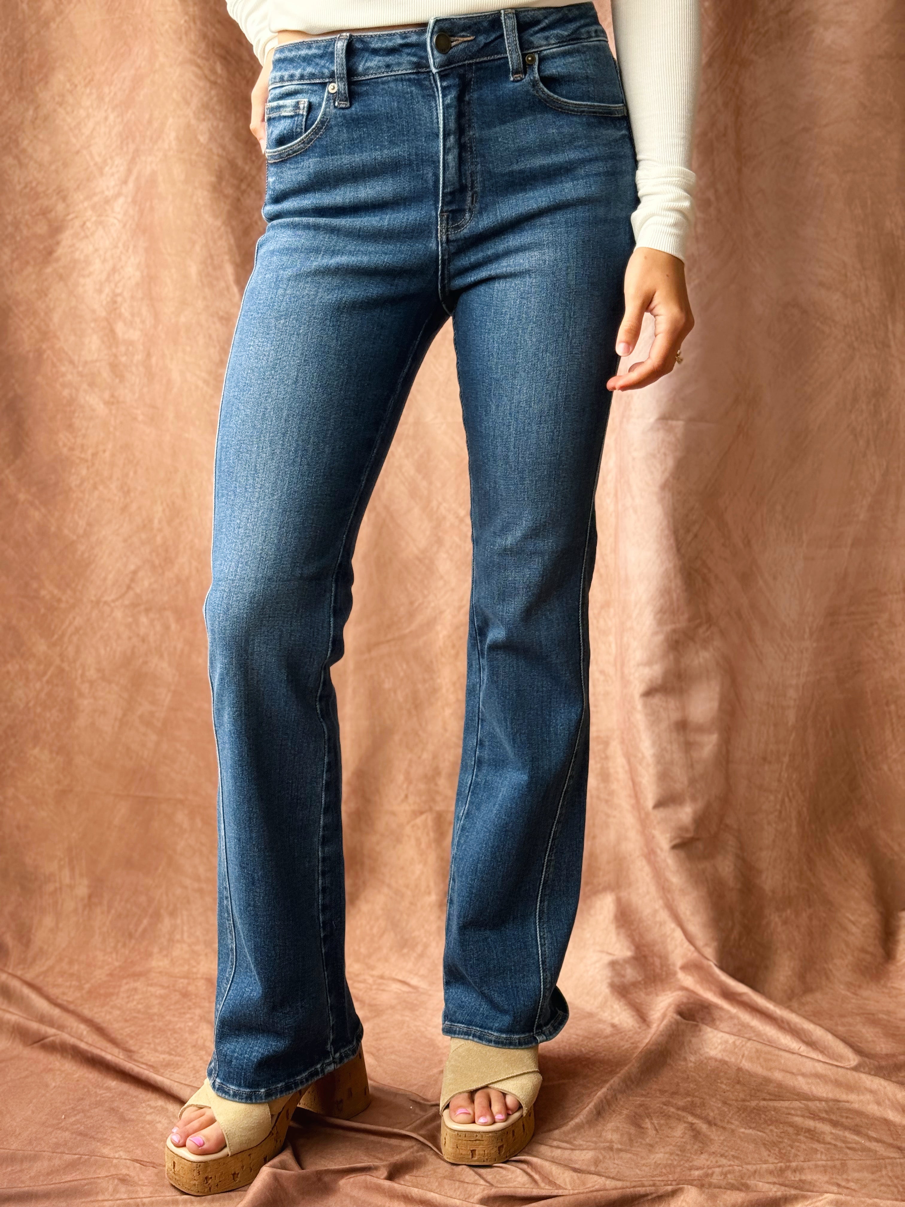 [JBD] Jammie Bootcut Jean - DARK DENIM