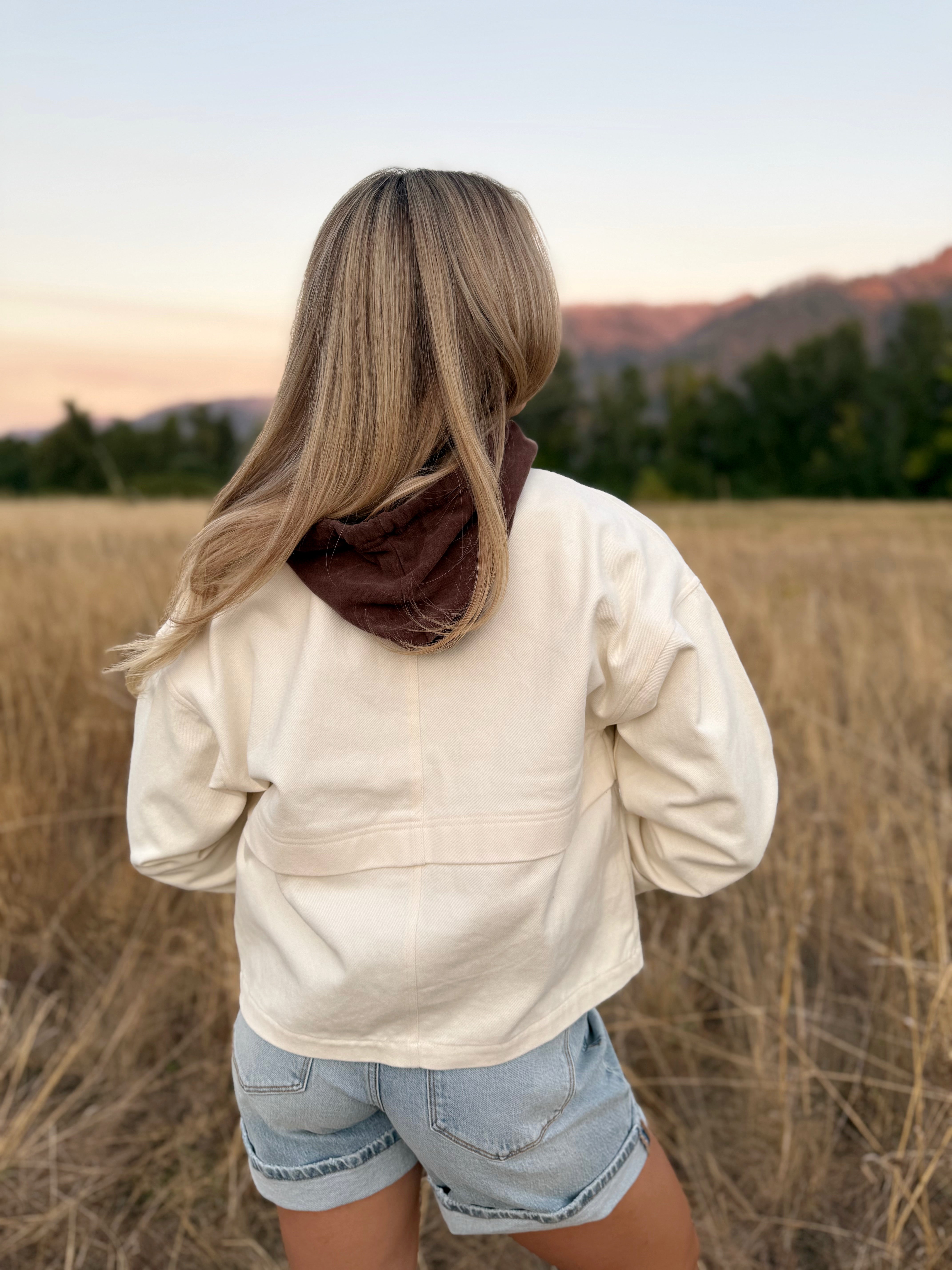 Fergalicious Jacket- CREAM/BROWN