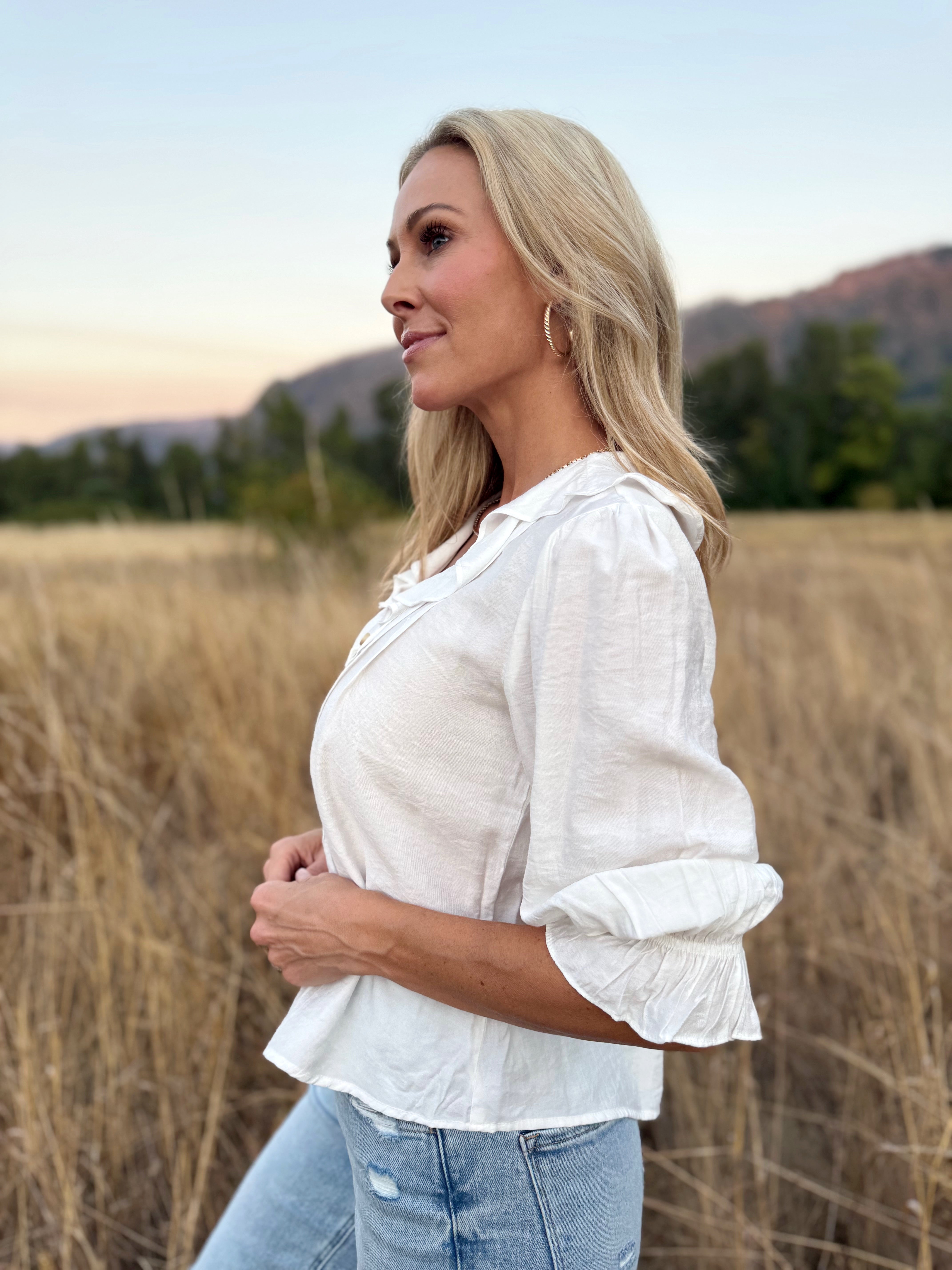 Perry Blouse - OFF WHITE