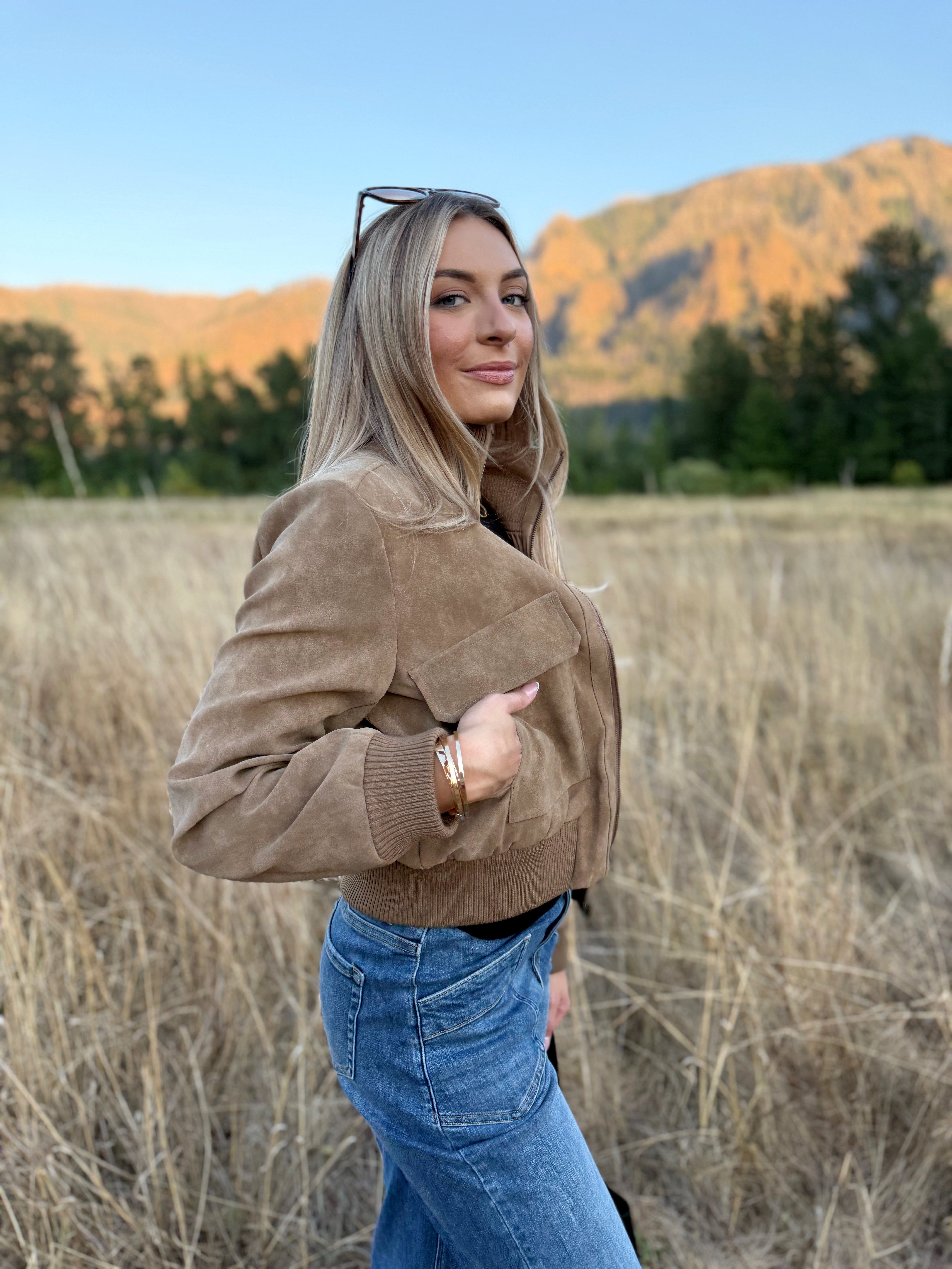 Top Gun Jacket - MOCHA