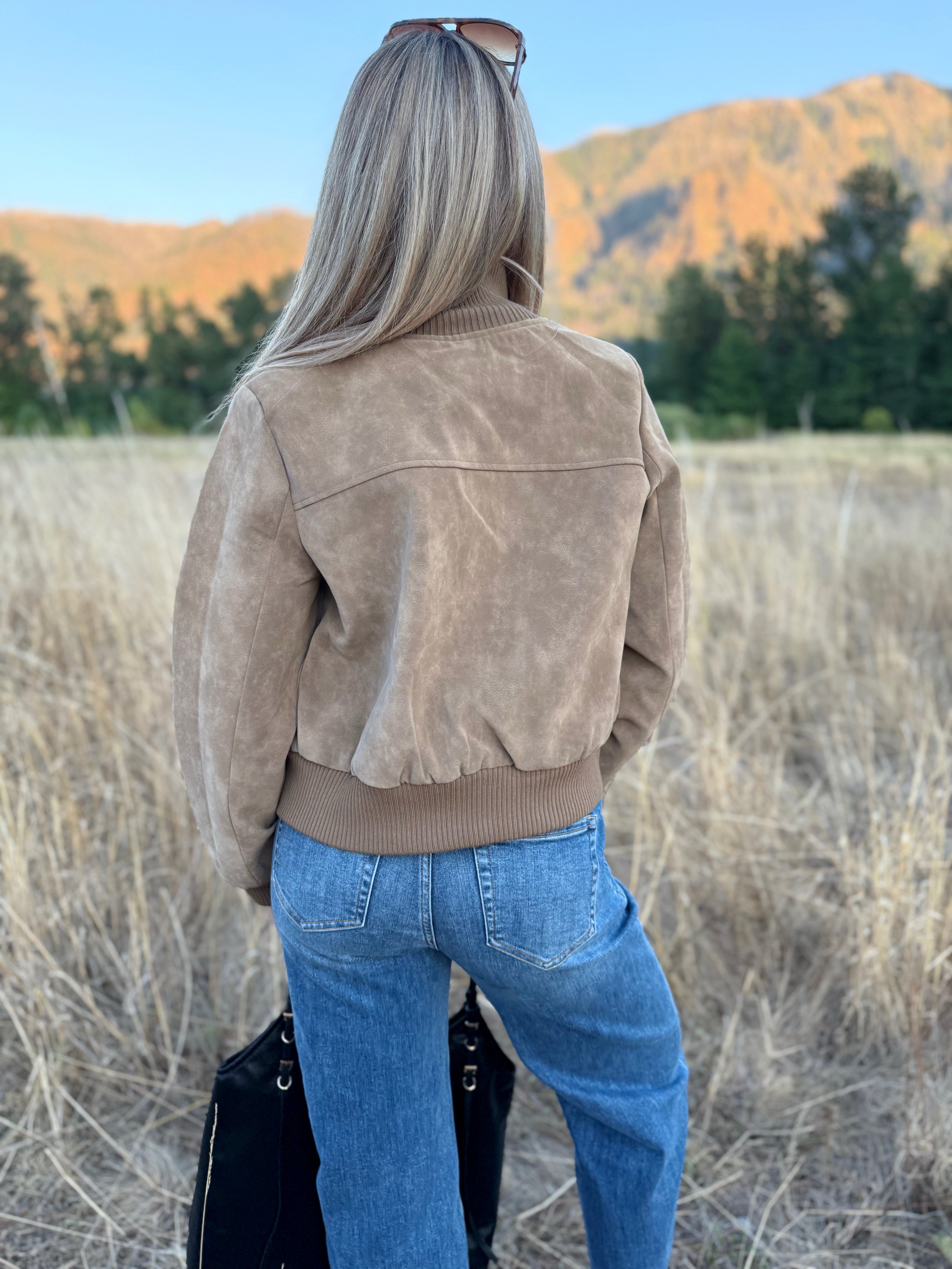 Top Gun Jacket - MOCHA