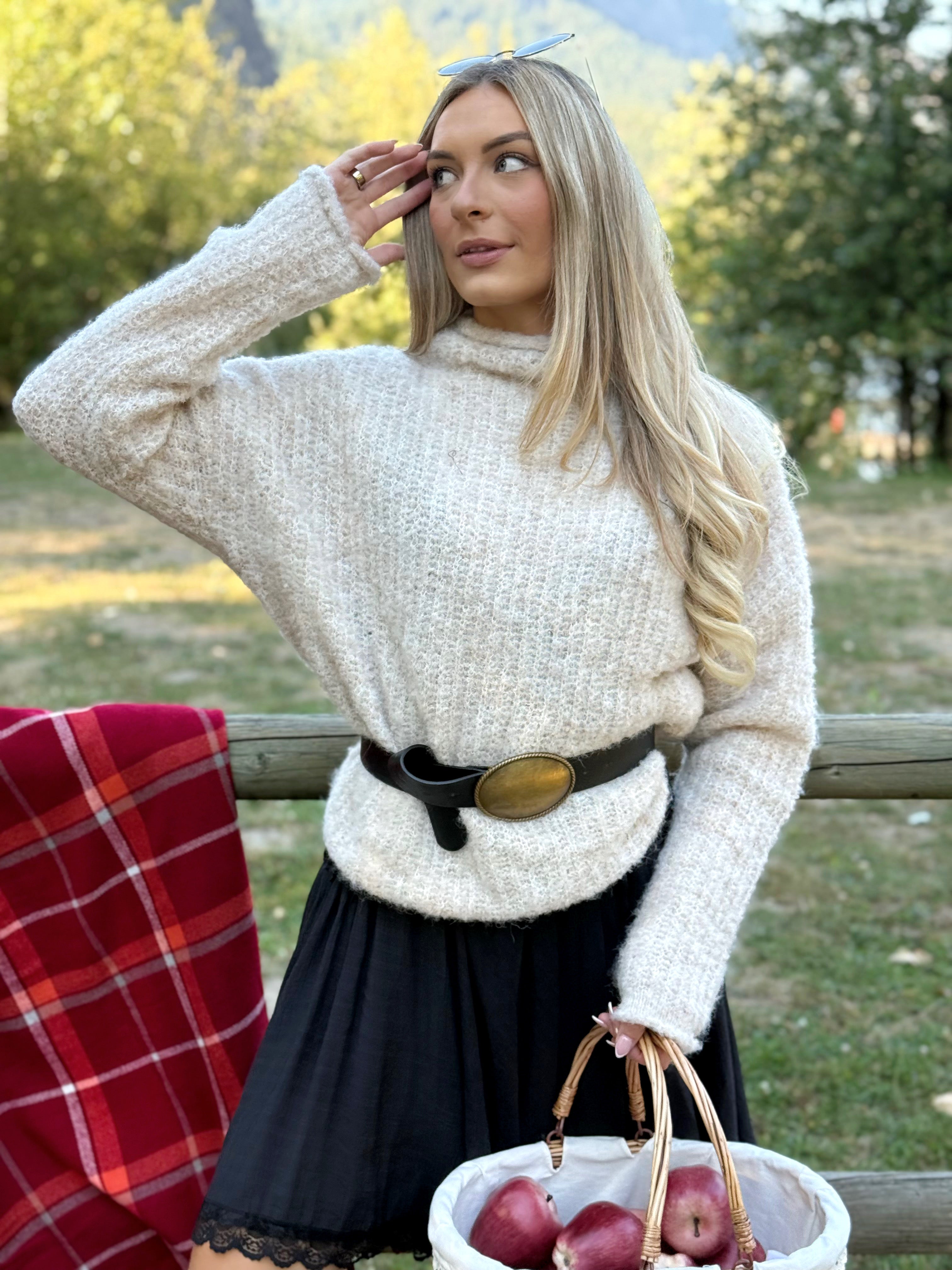 Harvest Cloud Sweater  - OATMEAL