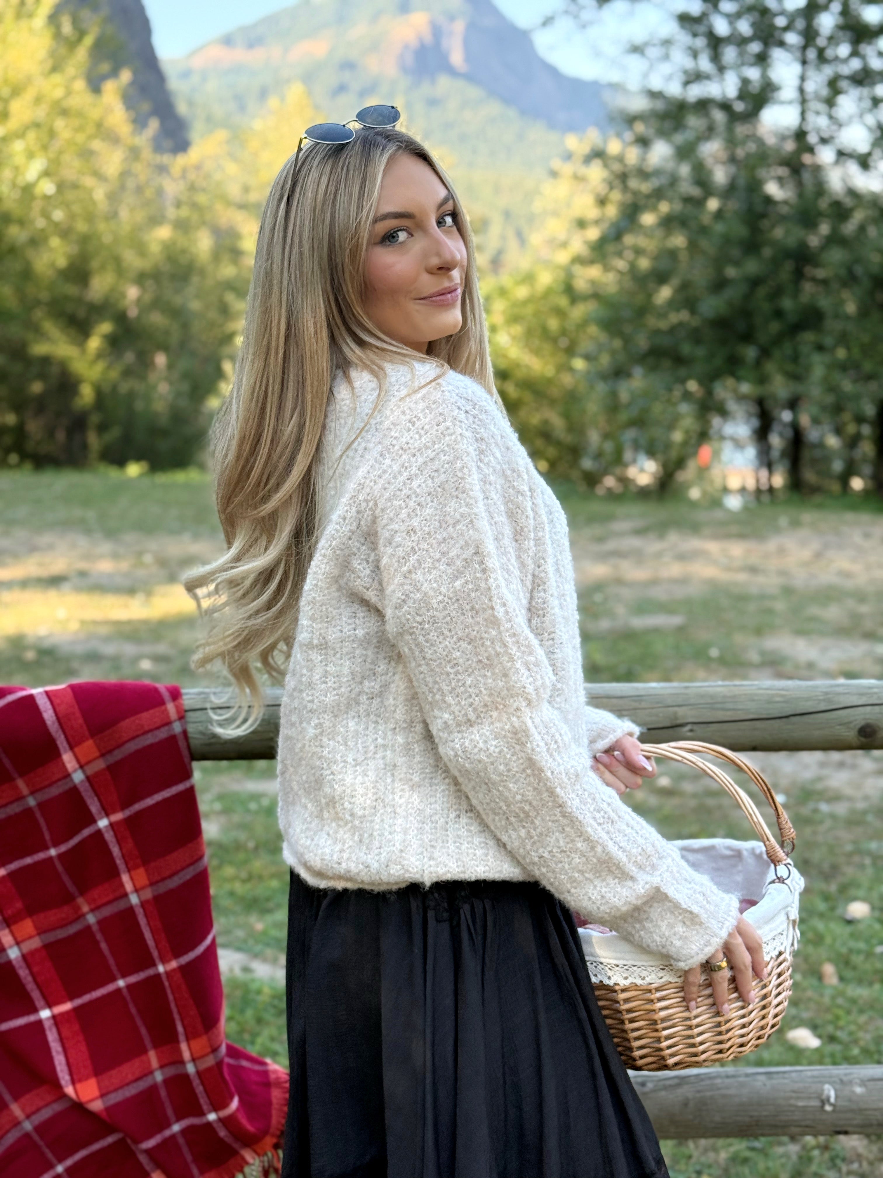 Harvest Cloud Sweater  - OATMEAL