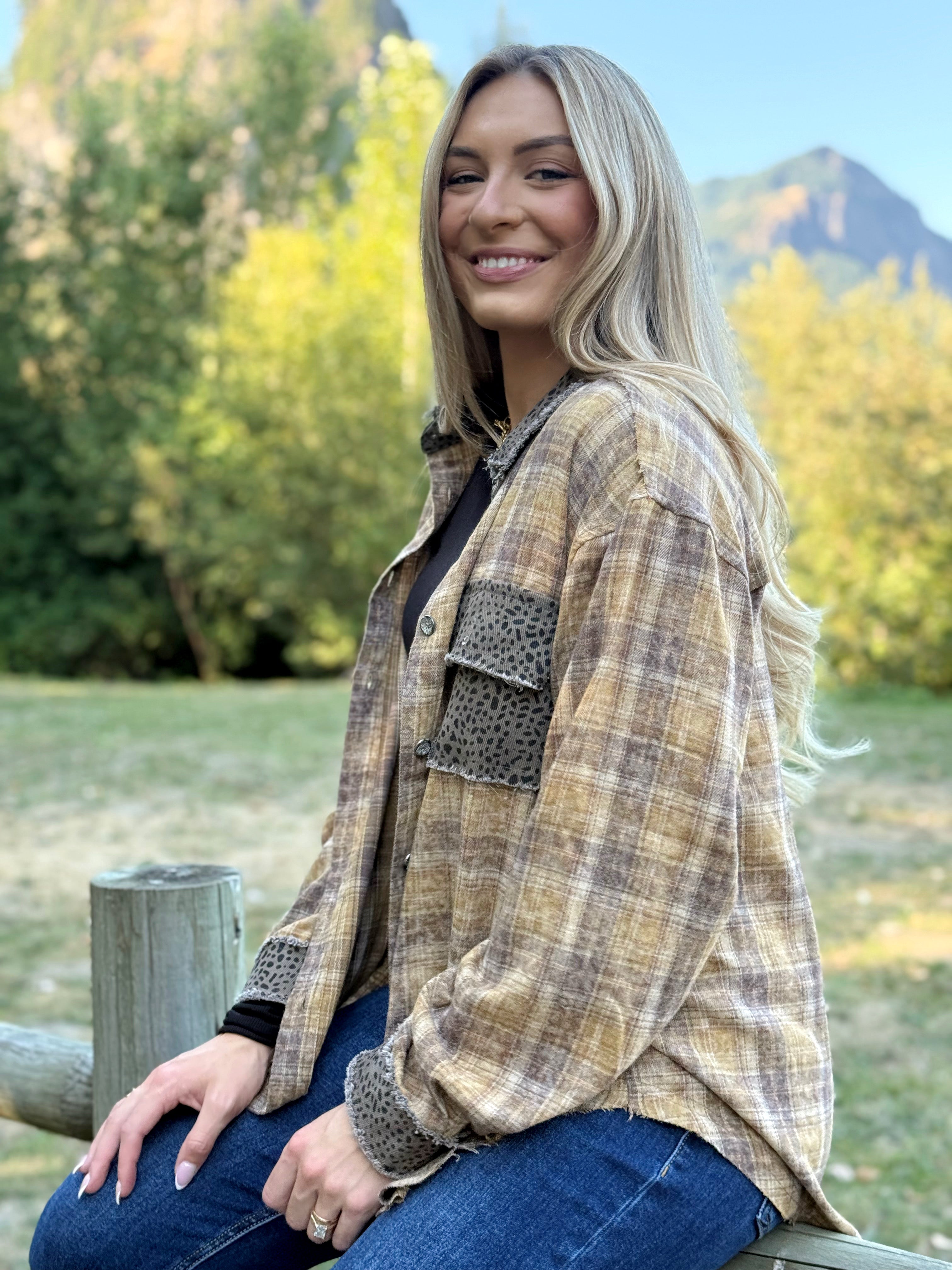 Autumn Safari Plaid - HONEY MULTI