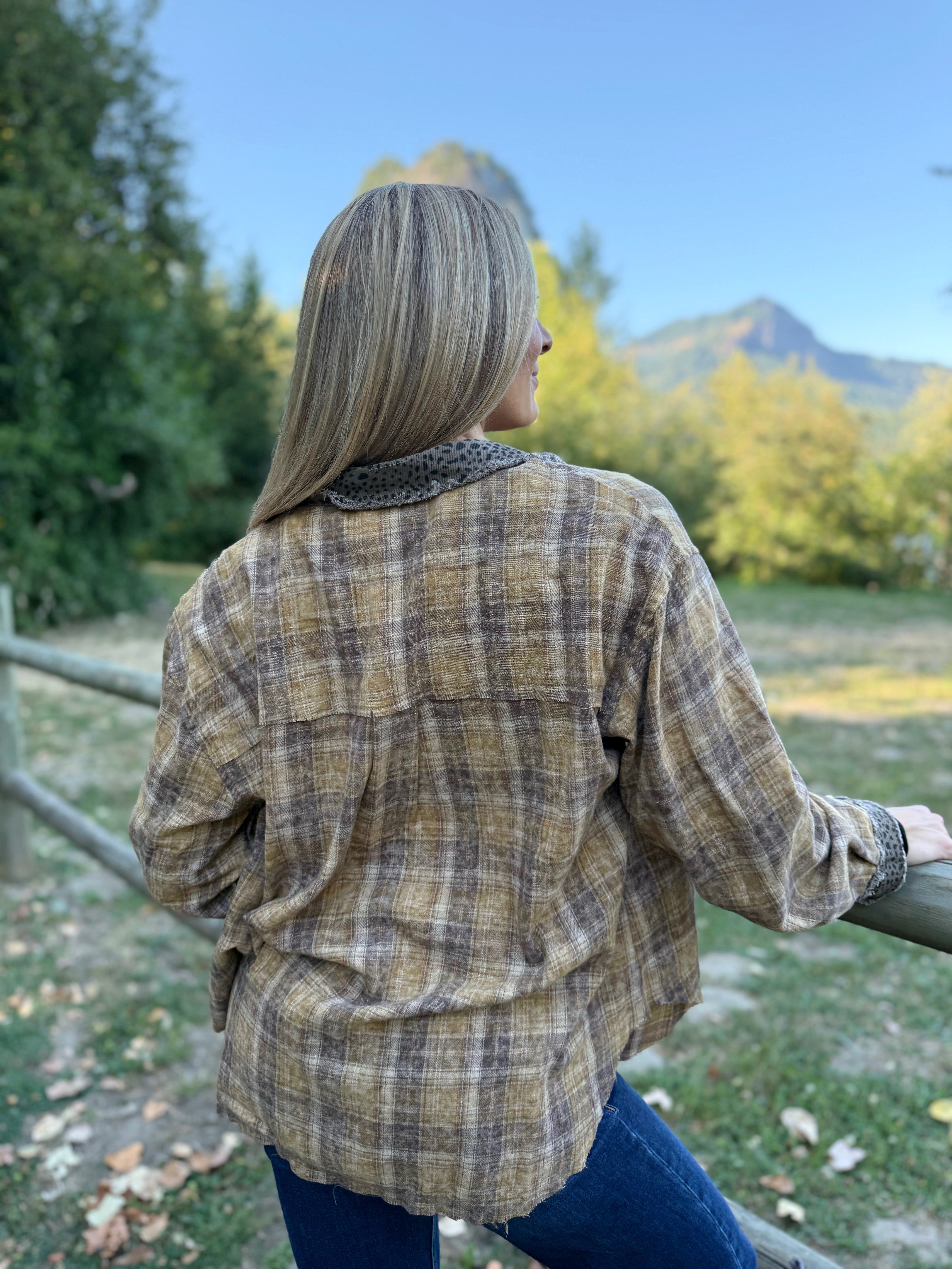 Autumn Safari Plaid - HONEY MULTI