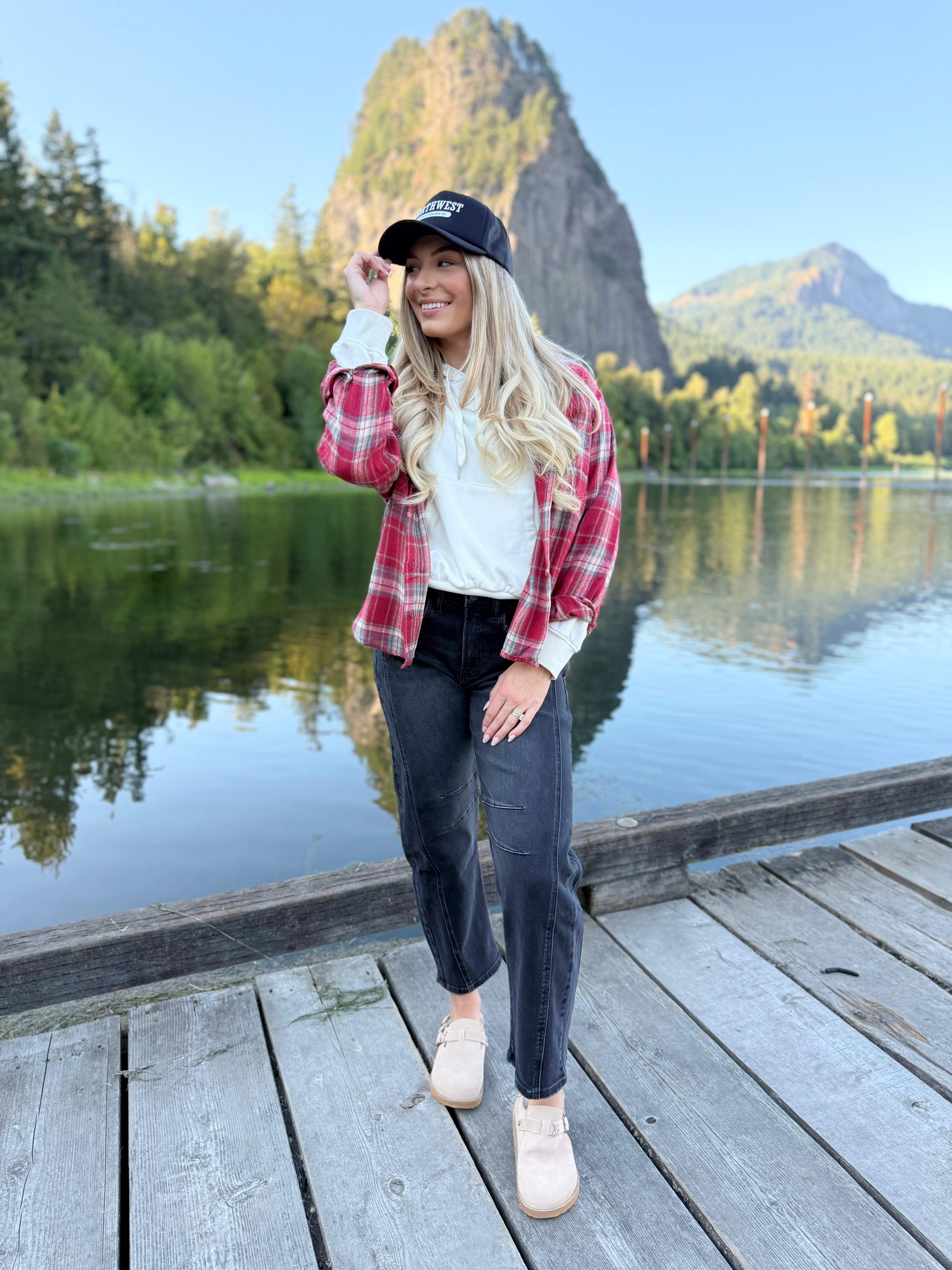 Woodland Flannel - RED