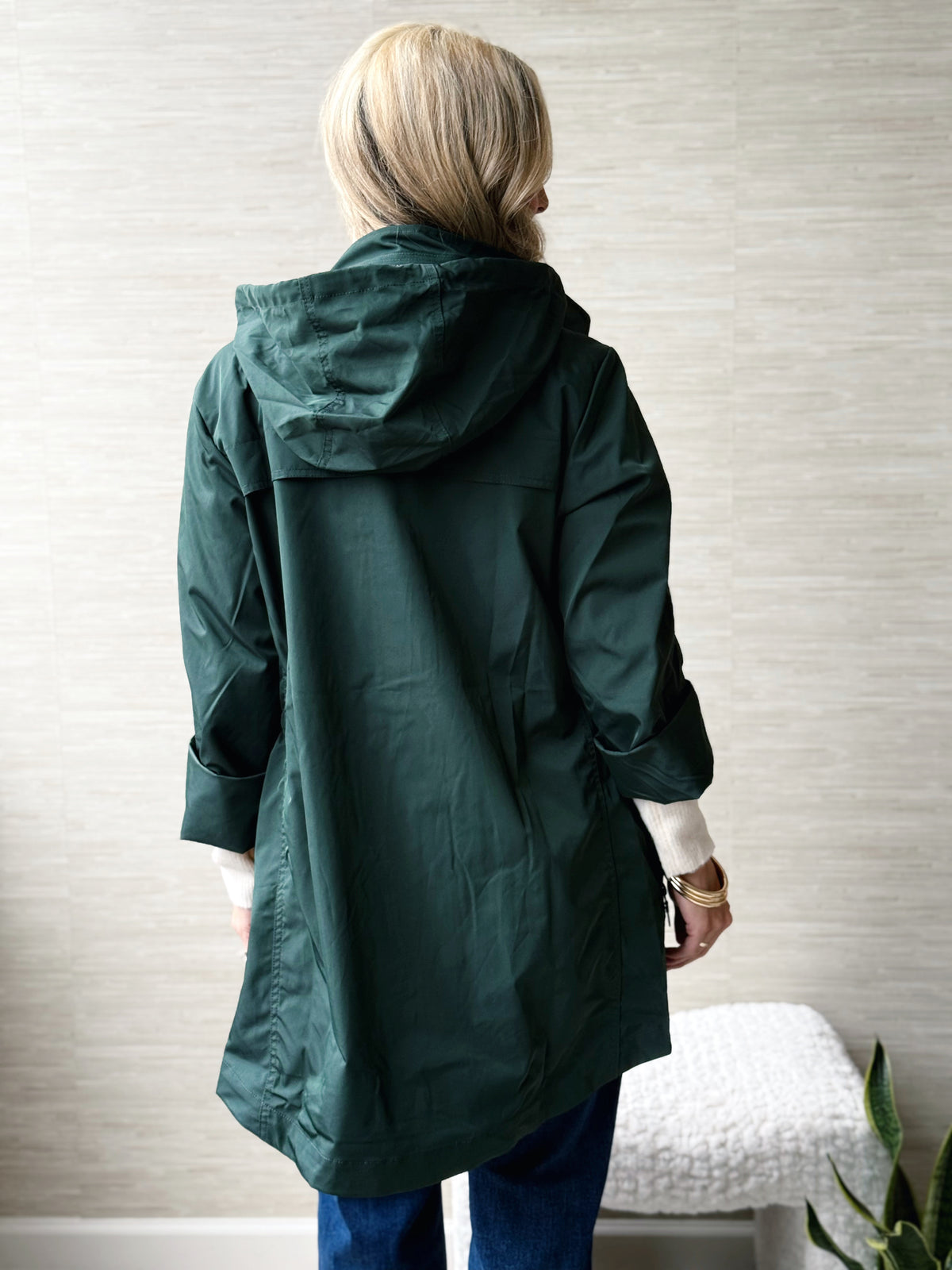 Anorak Crinkle Jacket - HUNTER