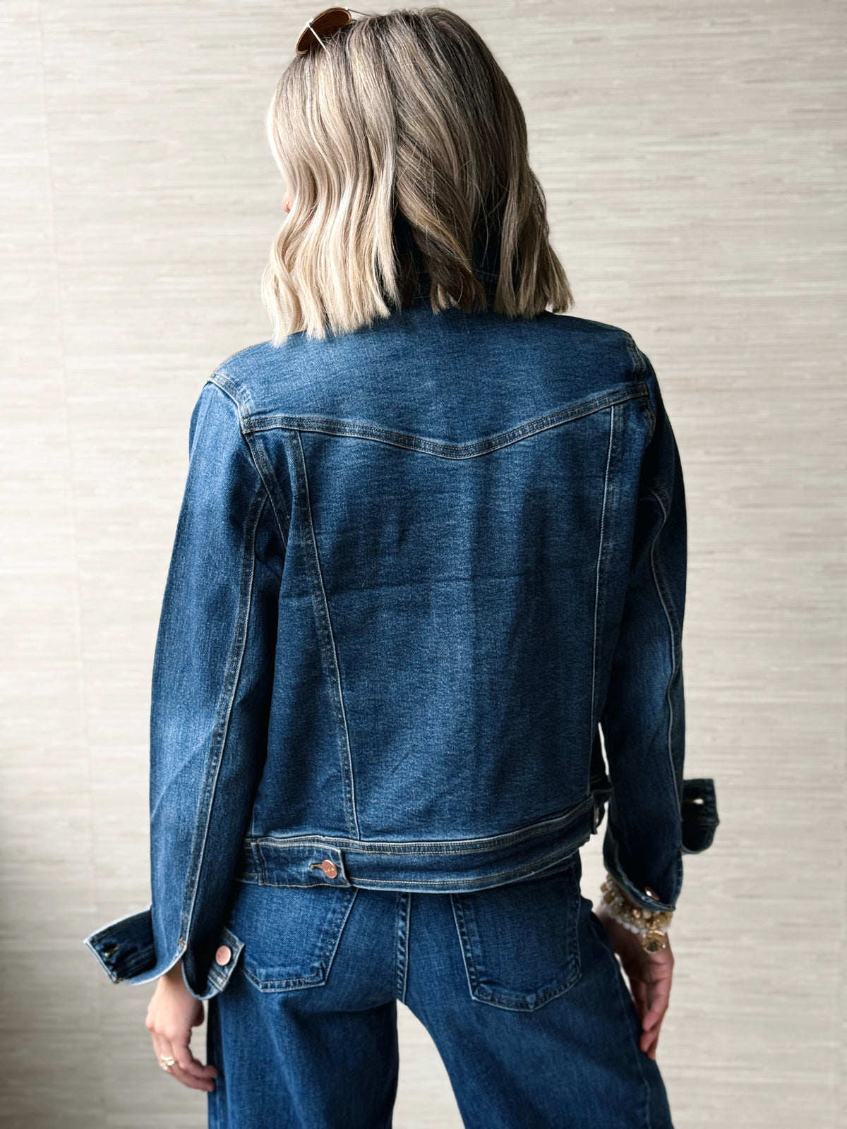 Mia Denim Jacket - DARK