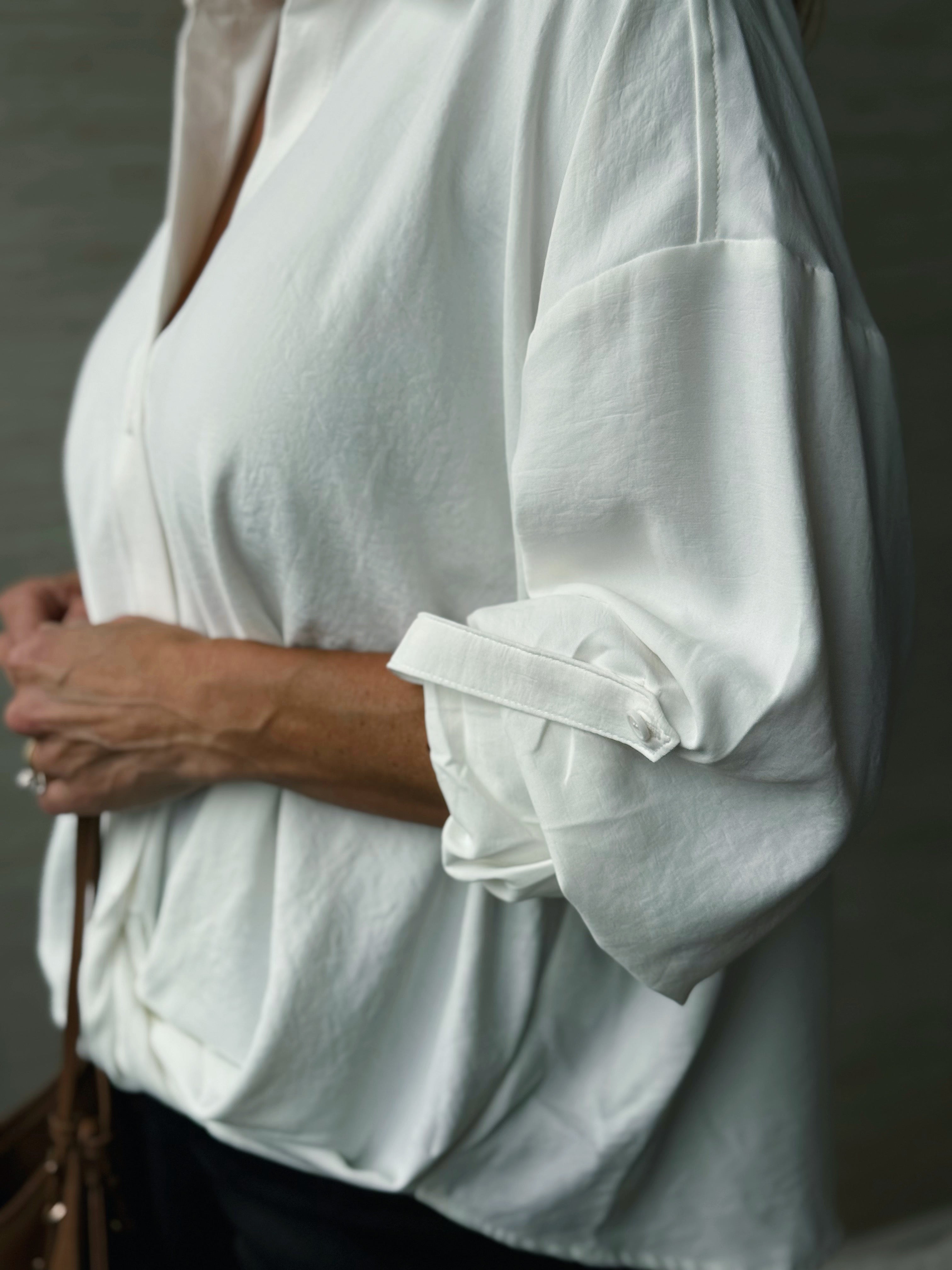 Willow Grace Blouse - OFF WHITE