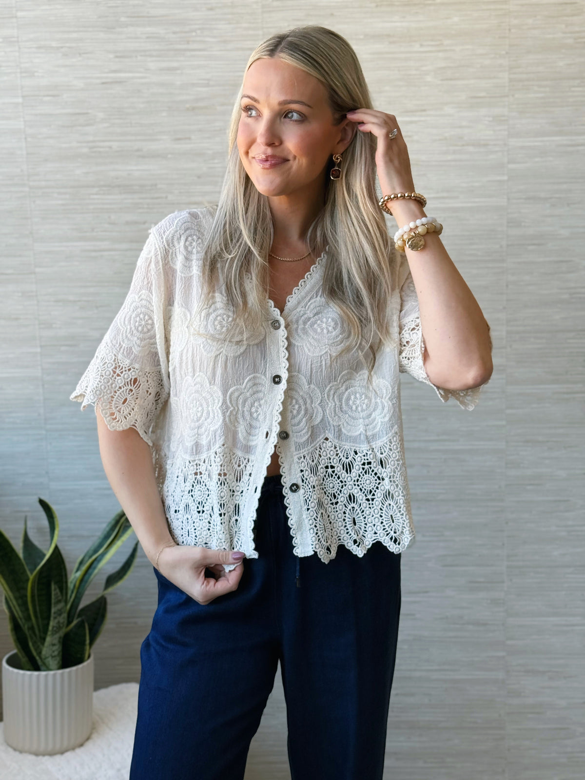 Free Spirit Blouse - NATURAL