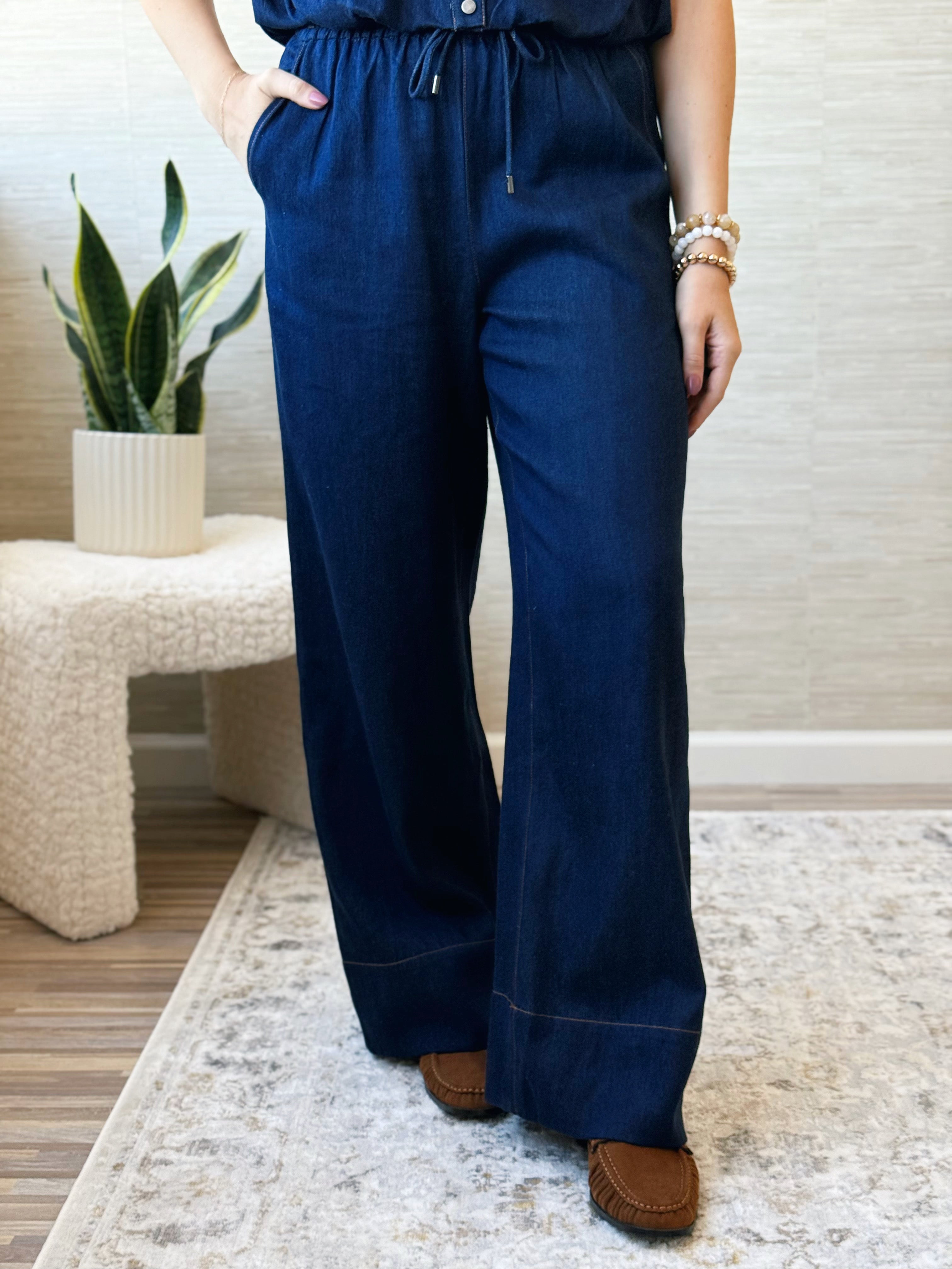 Back to School Pants - DENIM
