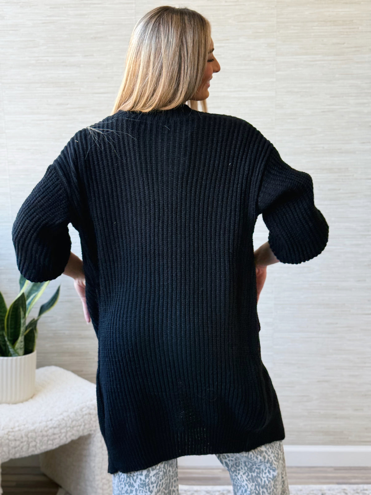 Alyssa Cardigan - BLACK