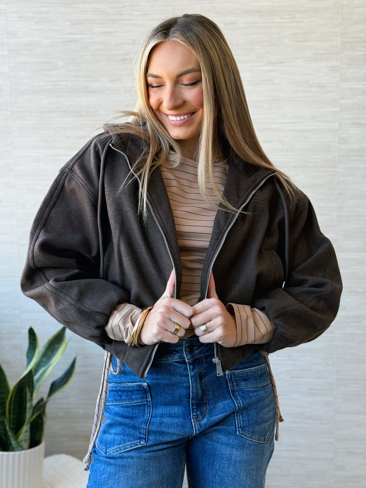 Fall Semester Jacket - CHOCO