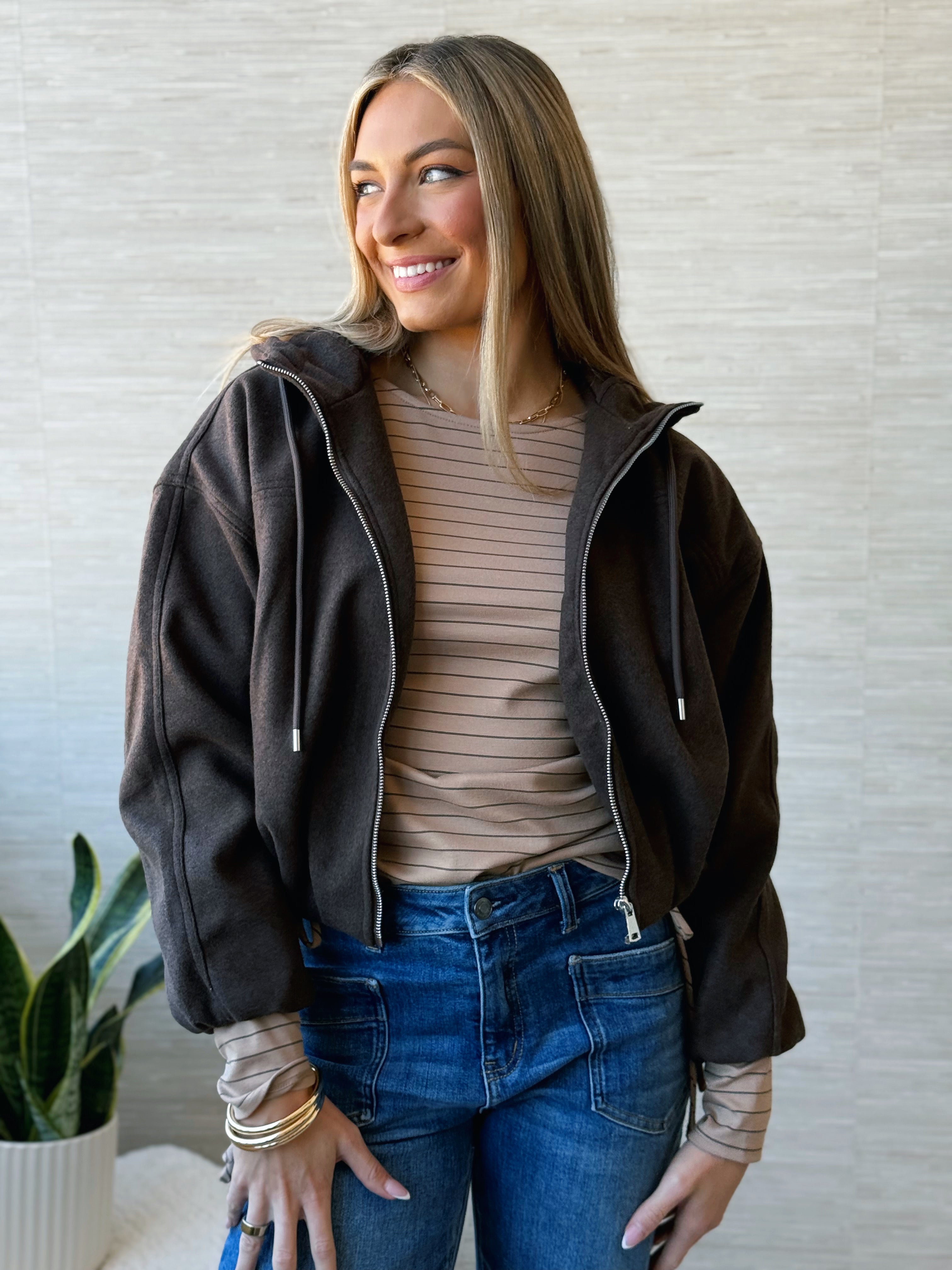 Fall Semester Jacket - CHOCO