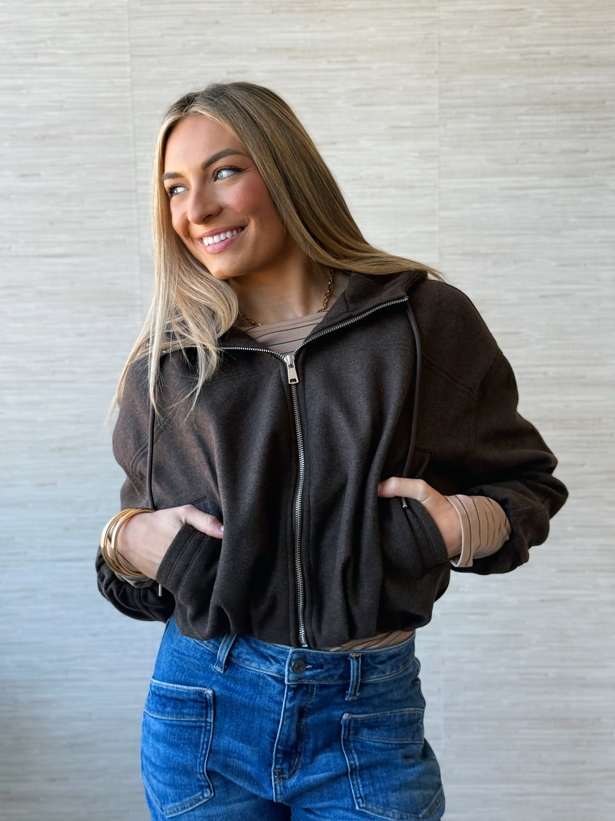 Fall Semester Jacket - CHOCO