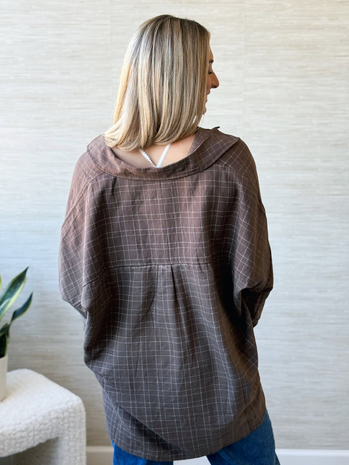 Feels Like Yesterday Shirt - BROWN