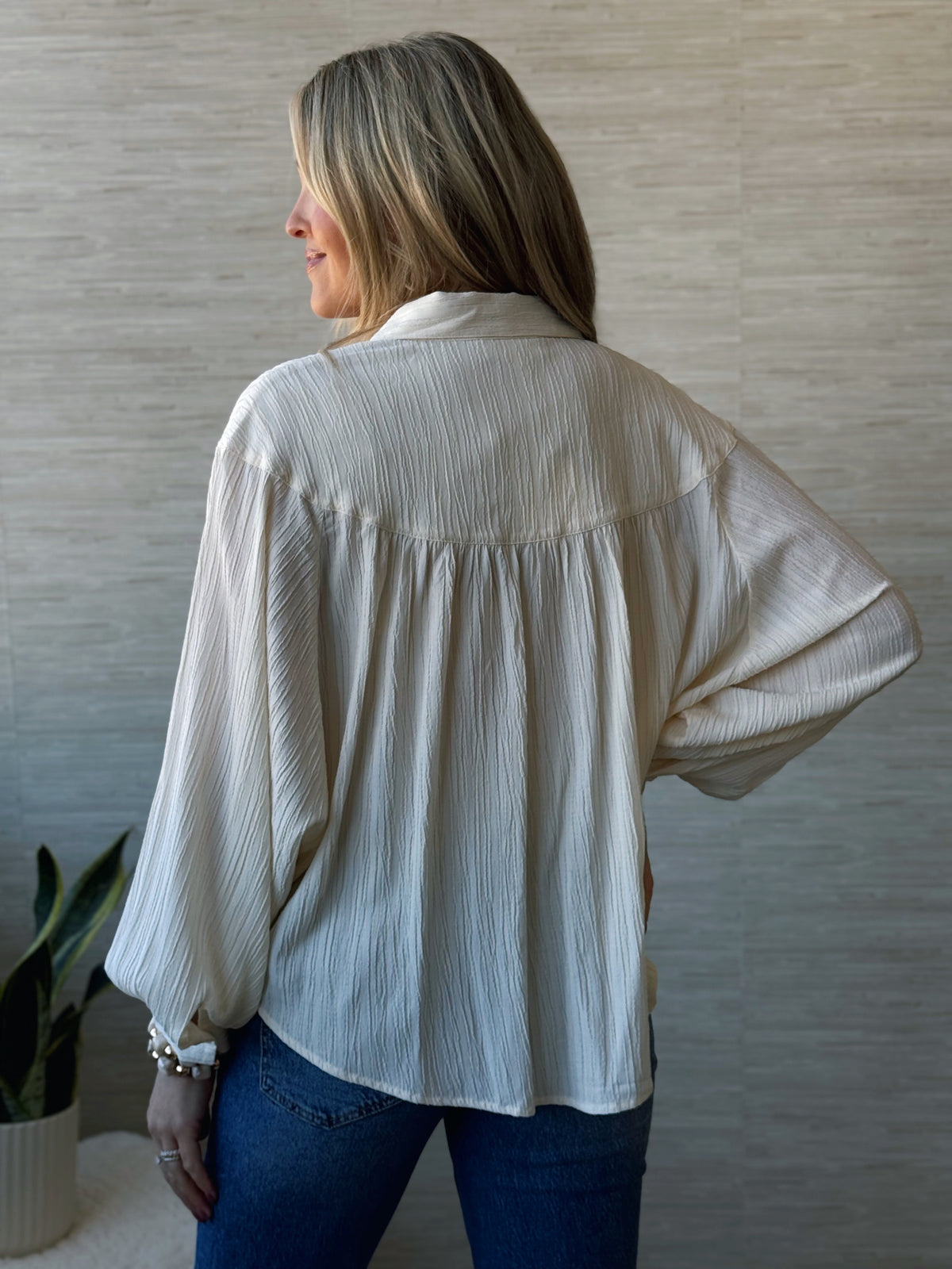 Beloved Blouse - VANILLA