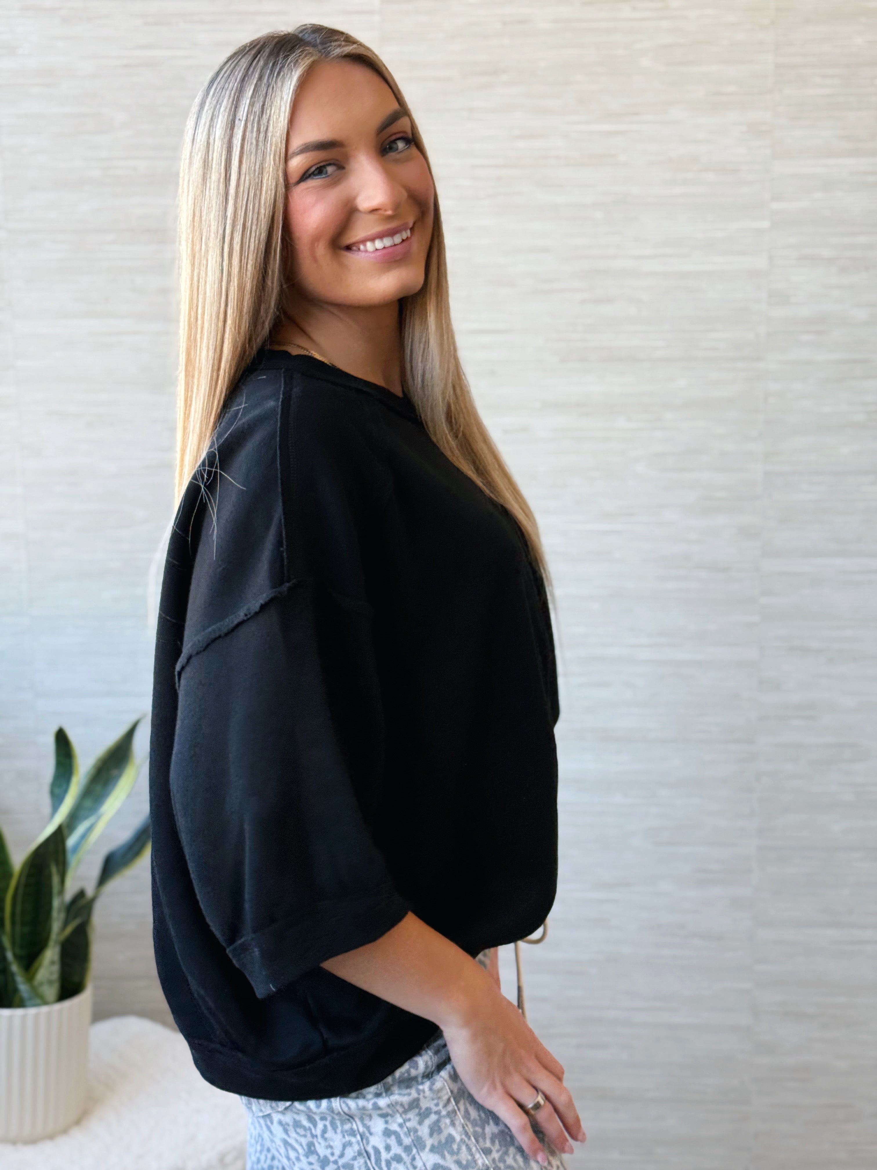 Vancouver Sweatshirt - BLACK