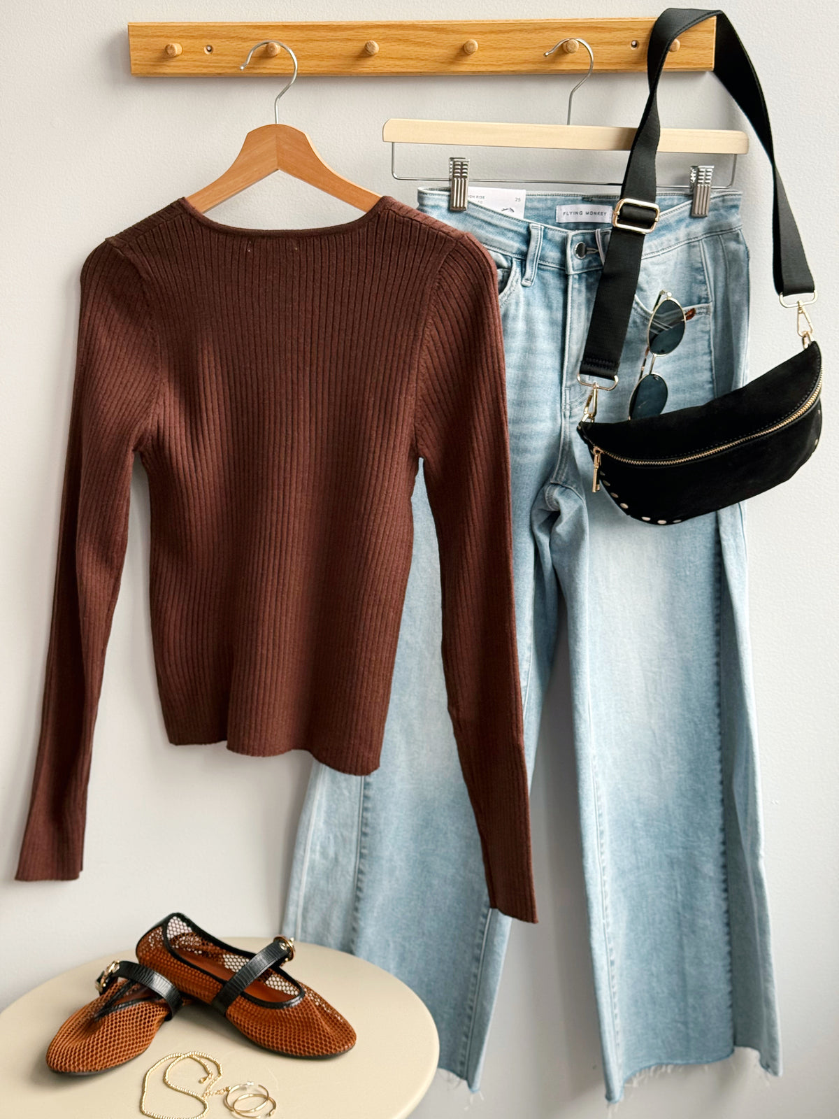 Junia Cardigan - DARK BROWN