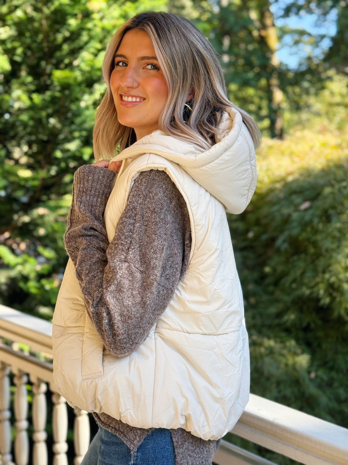 Marshmallow Vest - IVORY