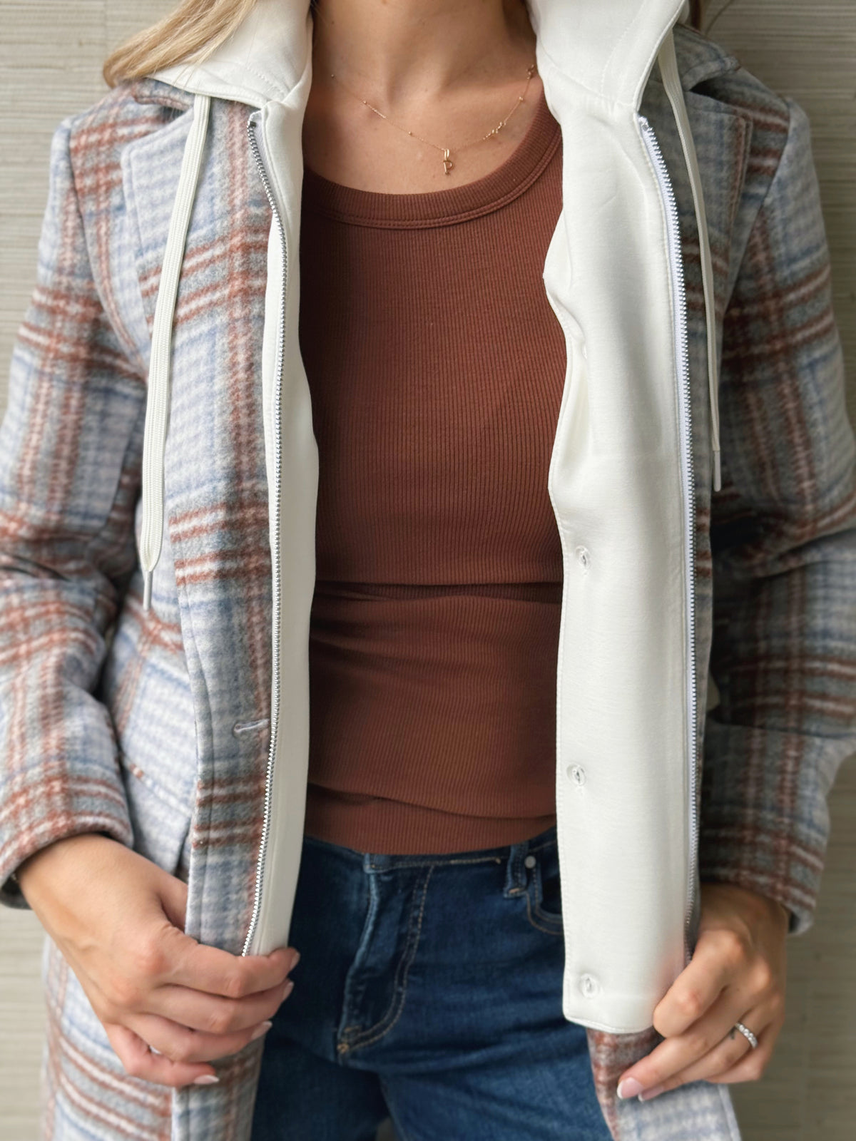 [TRIBAL] Friends Giving Jacket - CREAM