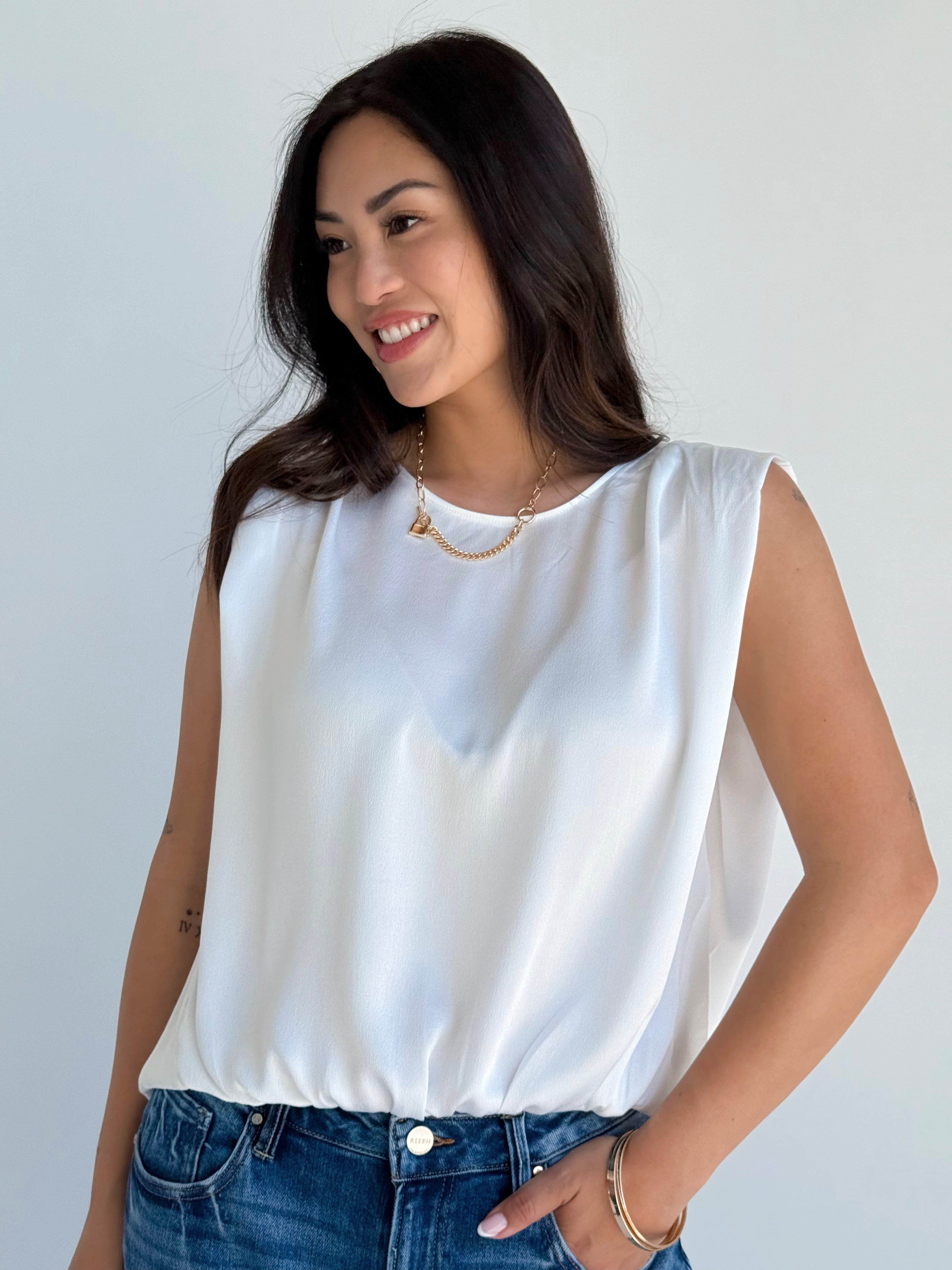 Michelle Blouse - OFF WHITE
