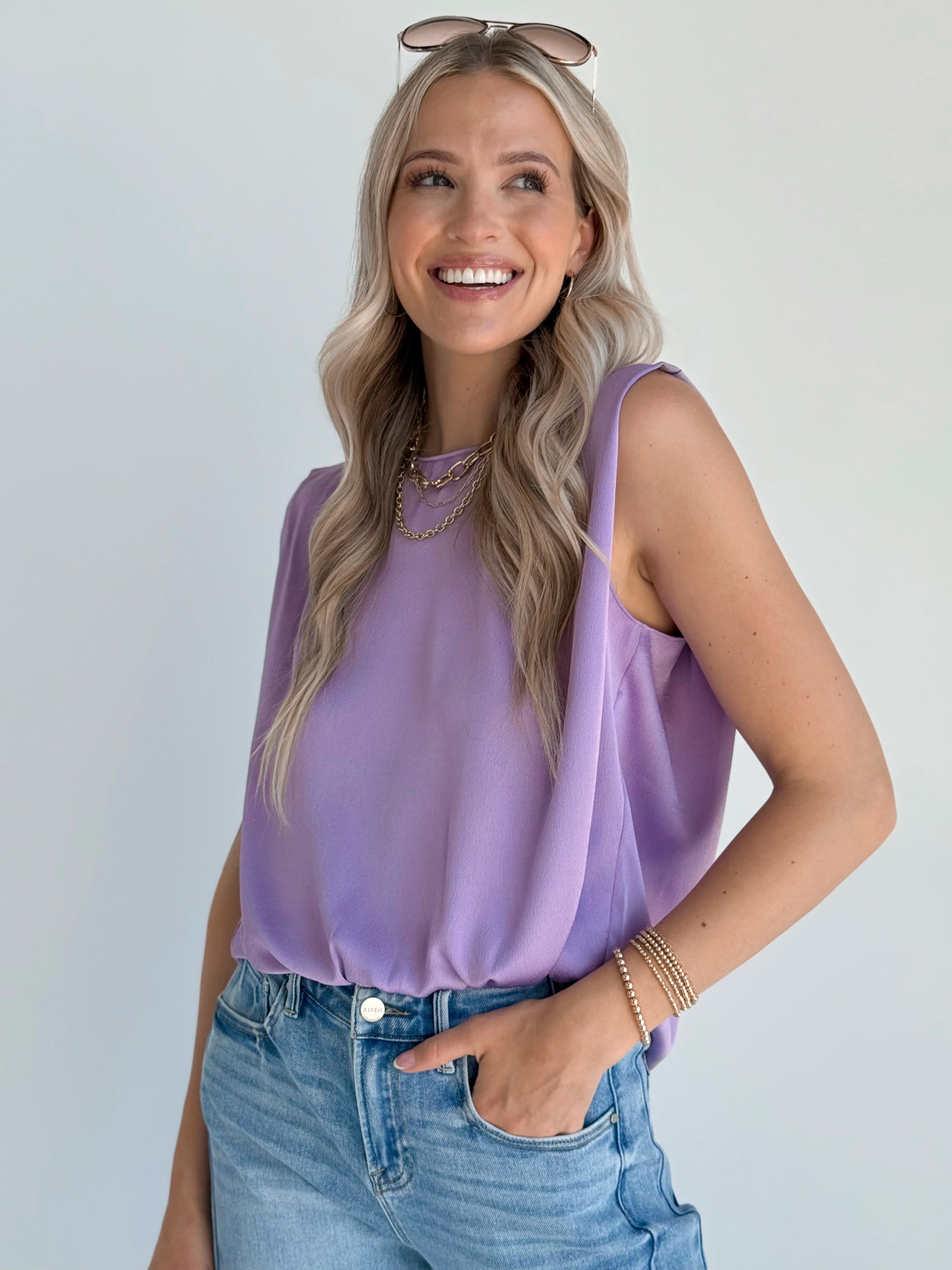 Michelle Blouse - PLUMERIA
