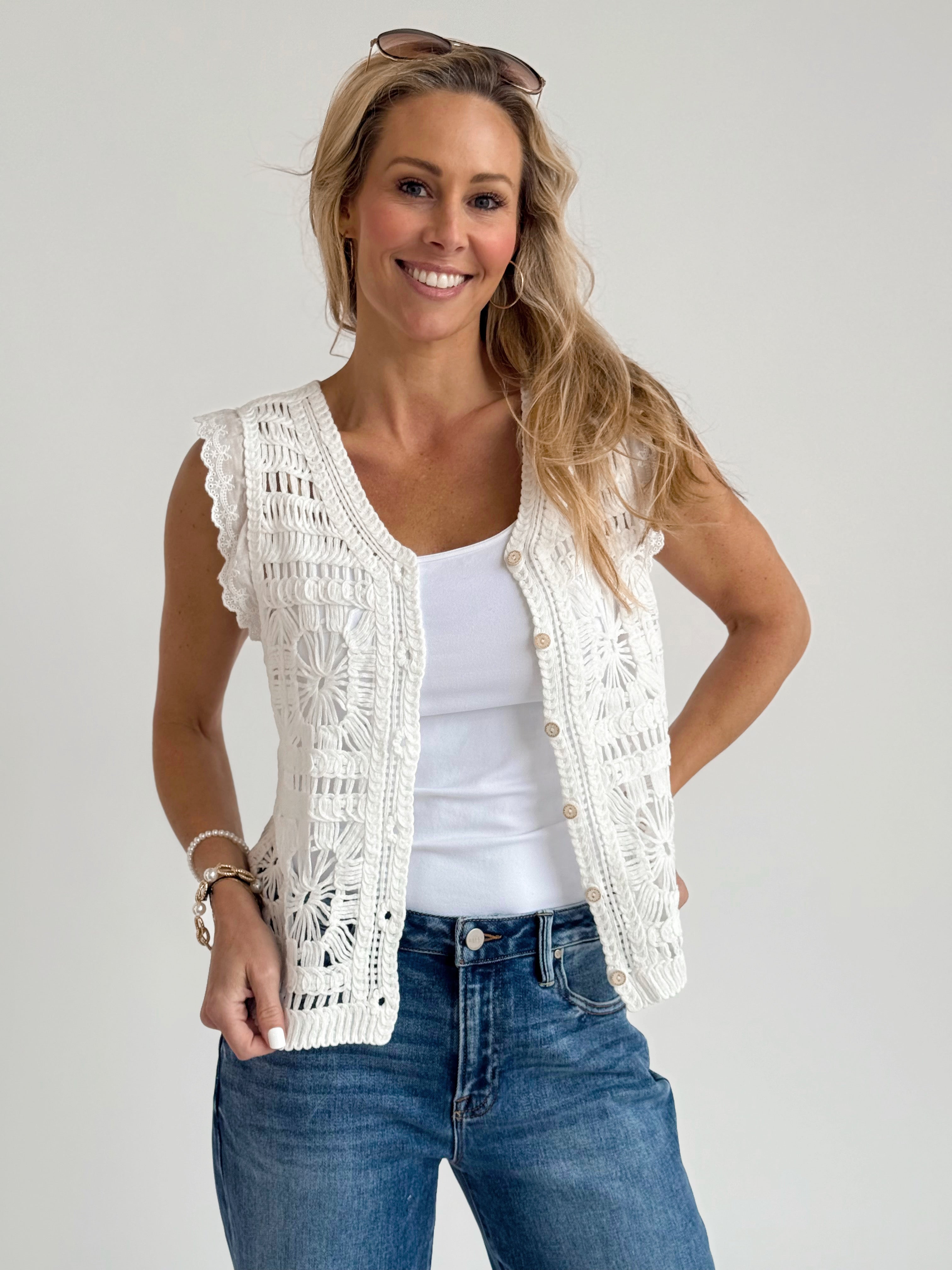 Sofia Sweater - WHITE