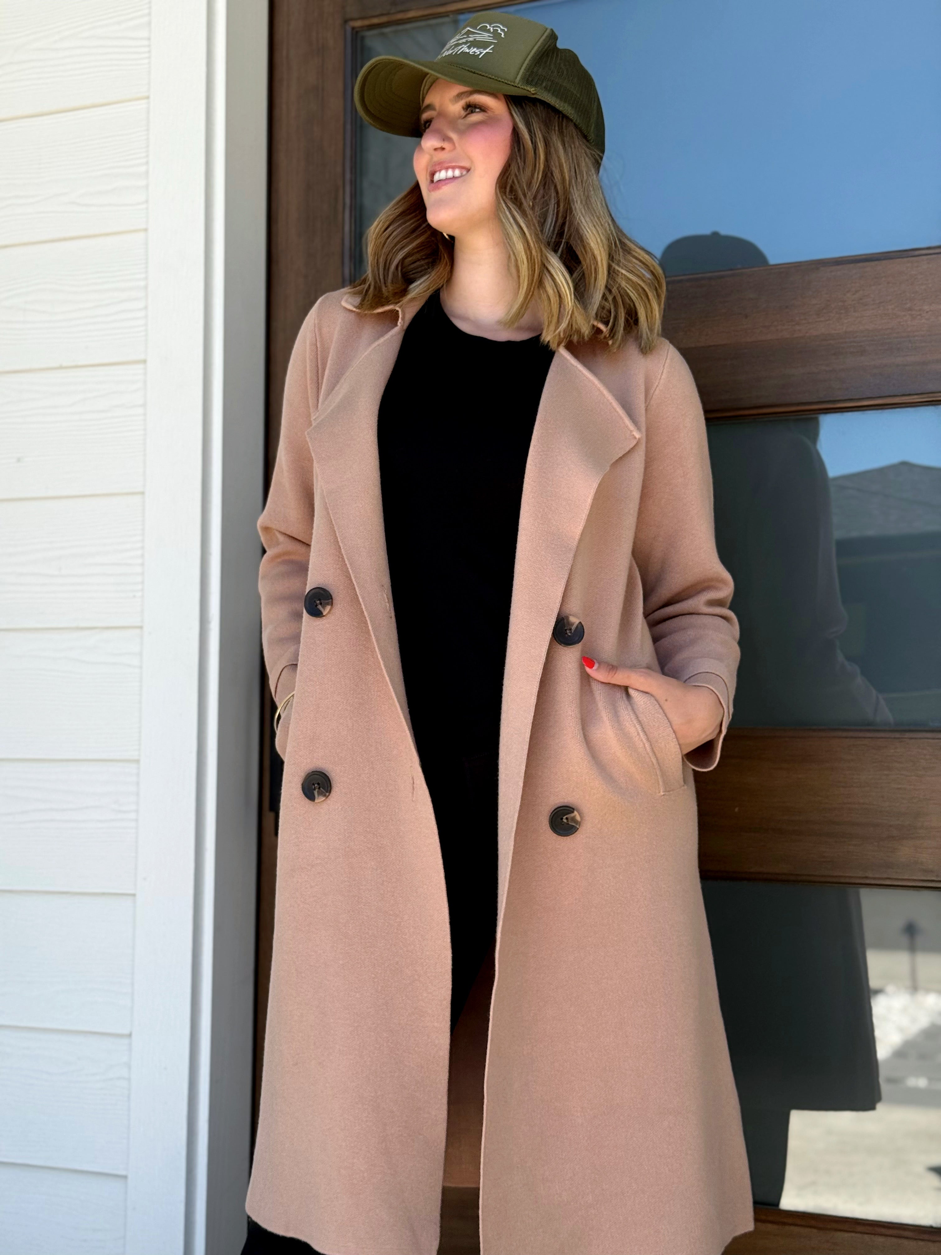 Anastasia Sweater Coat - MACCHIATO
