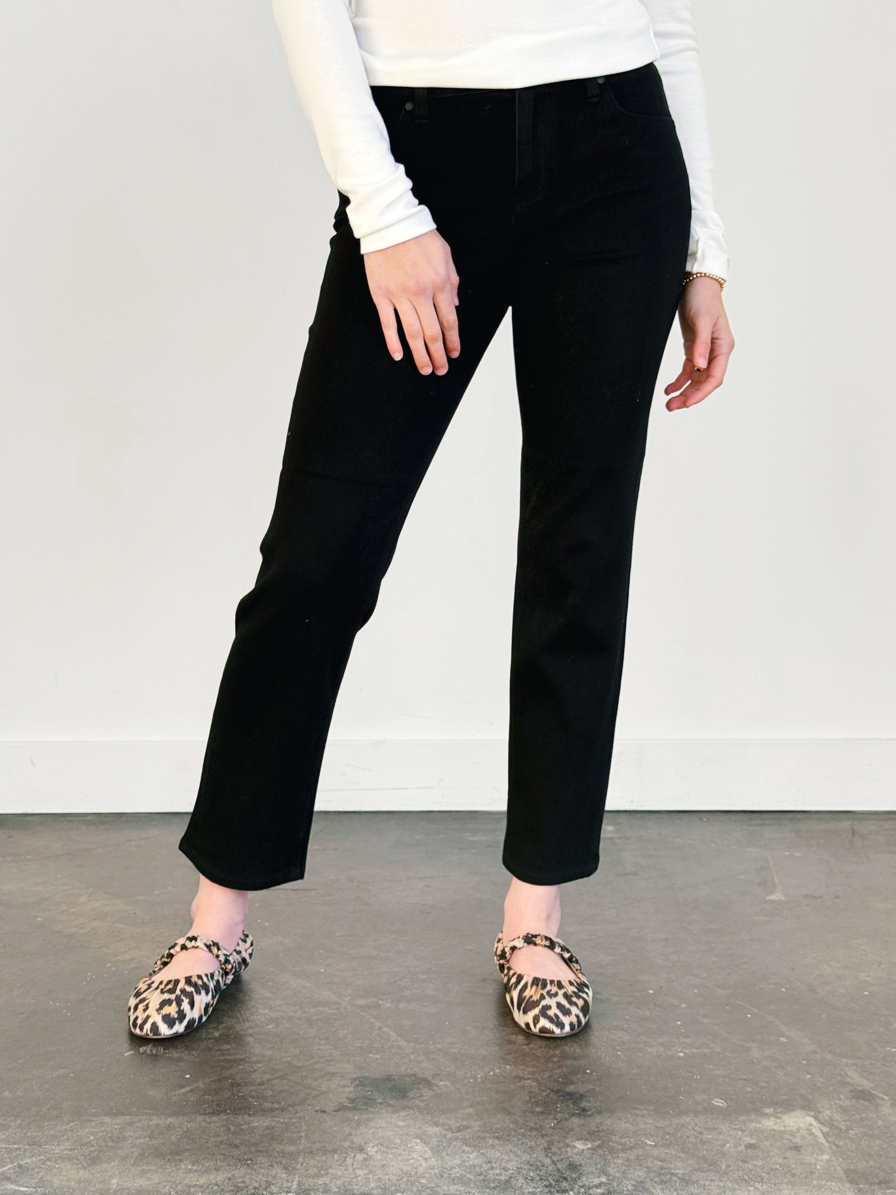 [LIVERPOOL] Liv Jean - BLACK RINSE