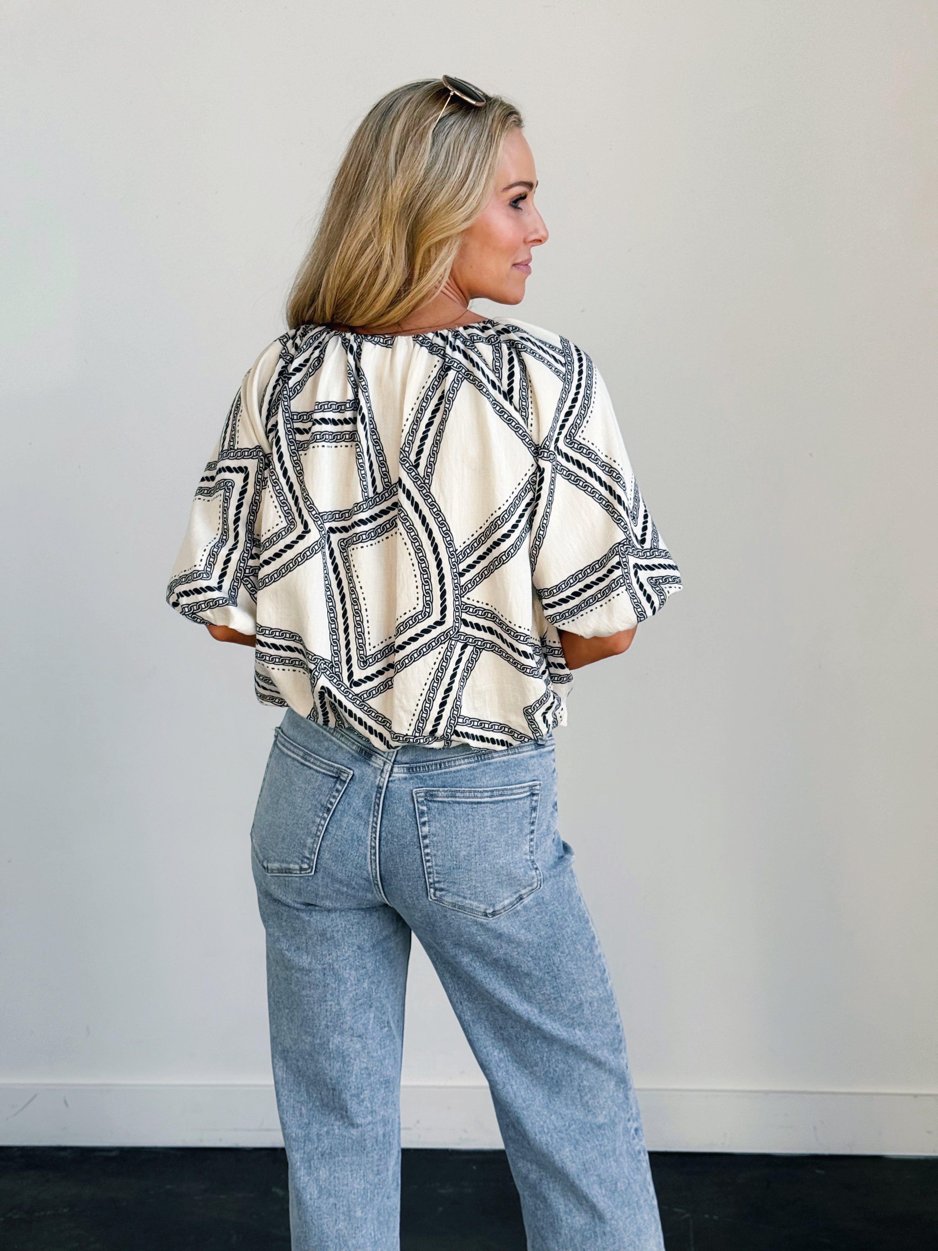 Marina Blouse - CREAM