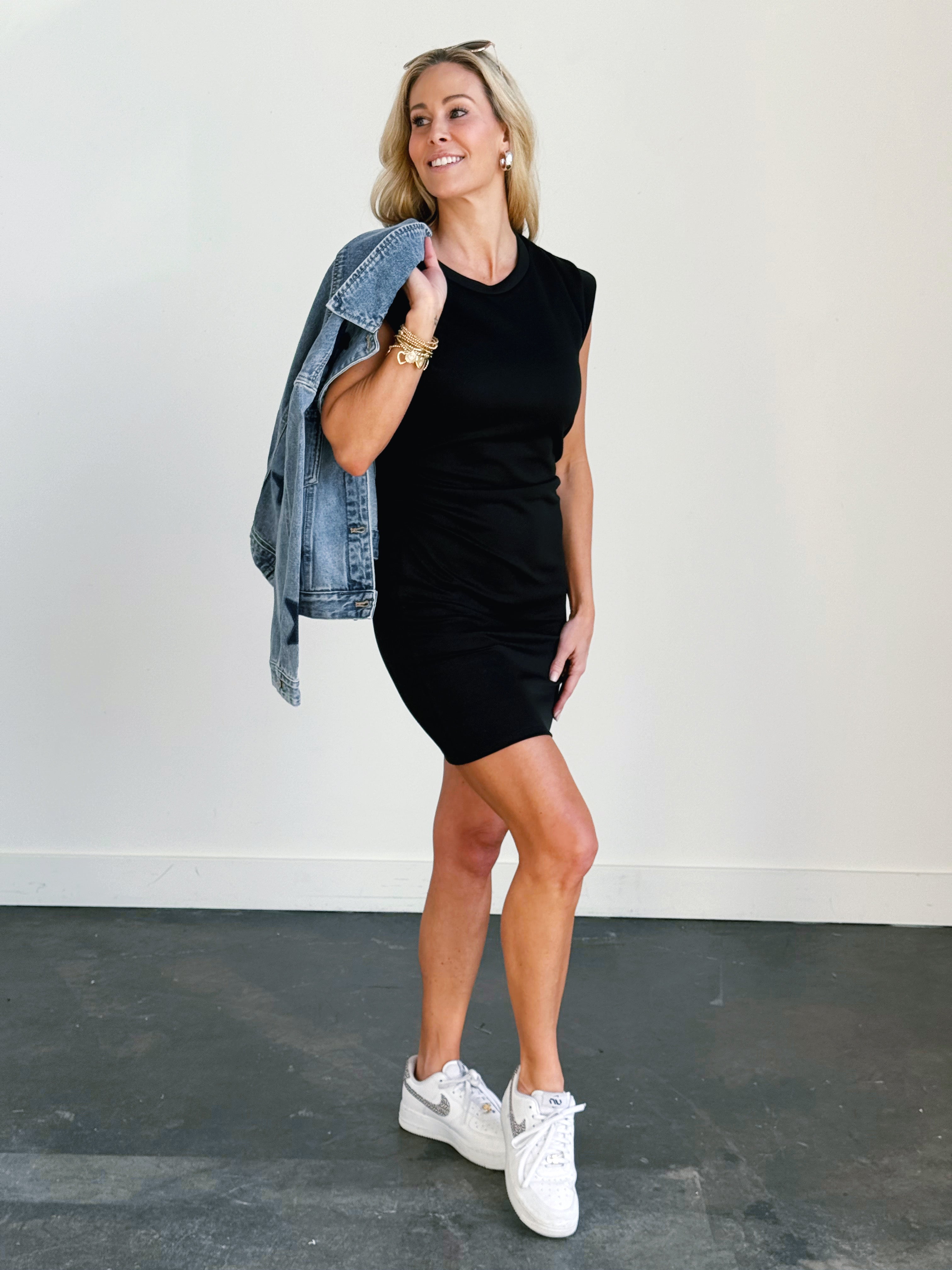 Kickback Dress - BLACK