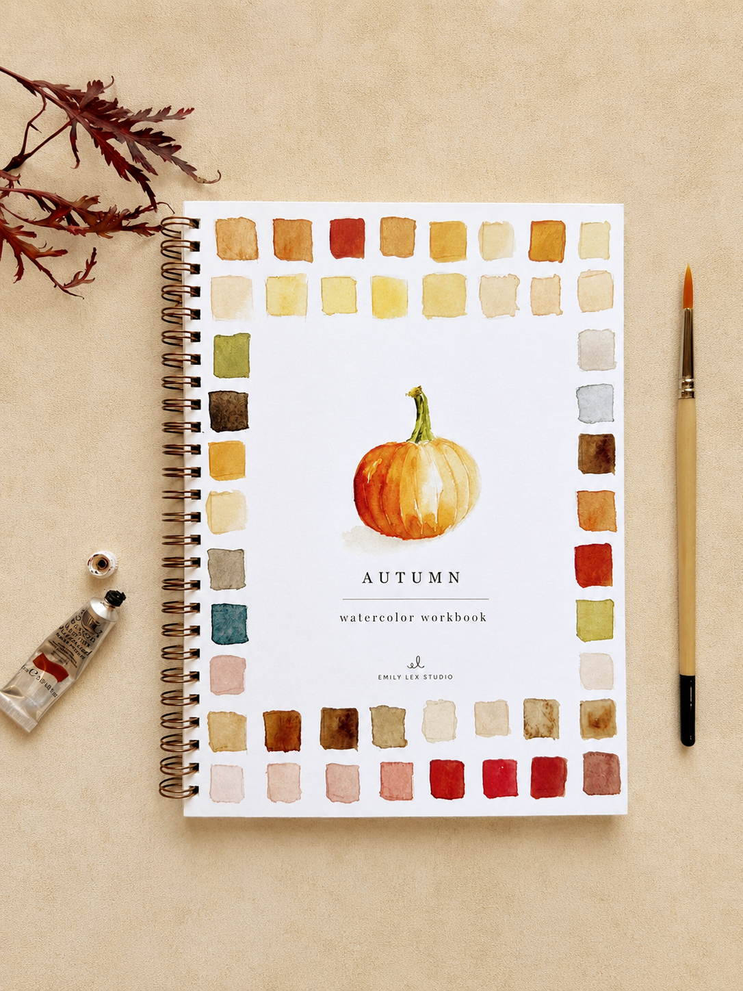 Autumn Watercolor Workbook