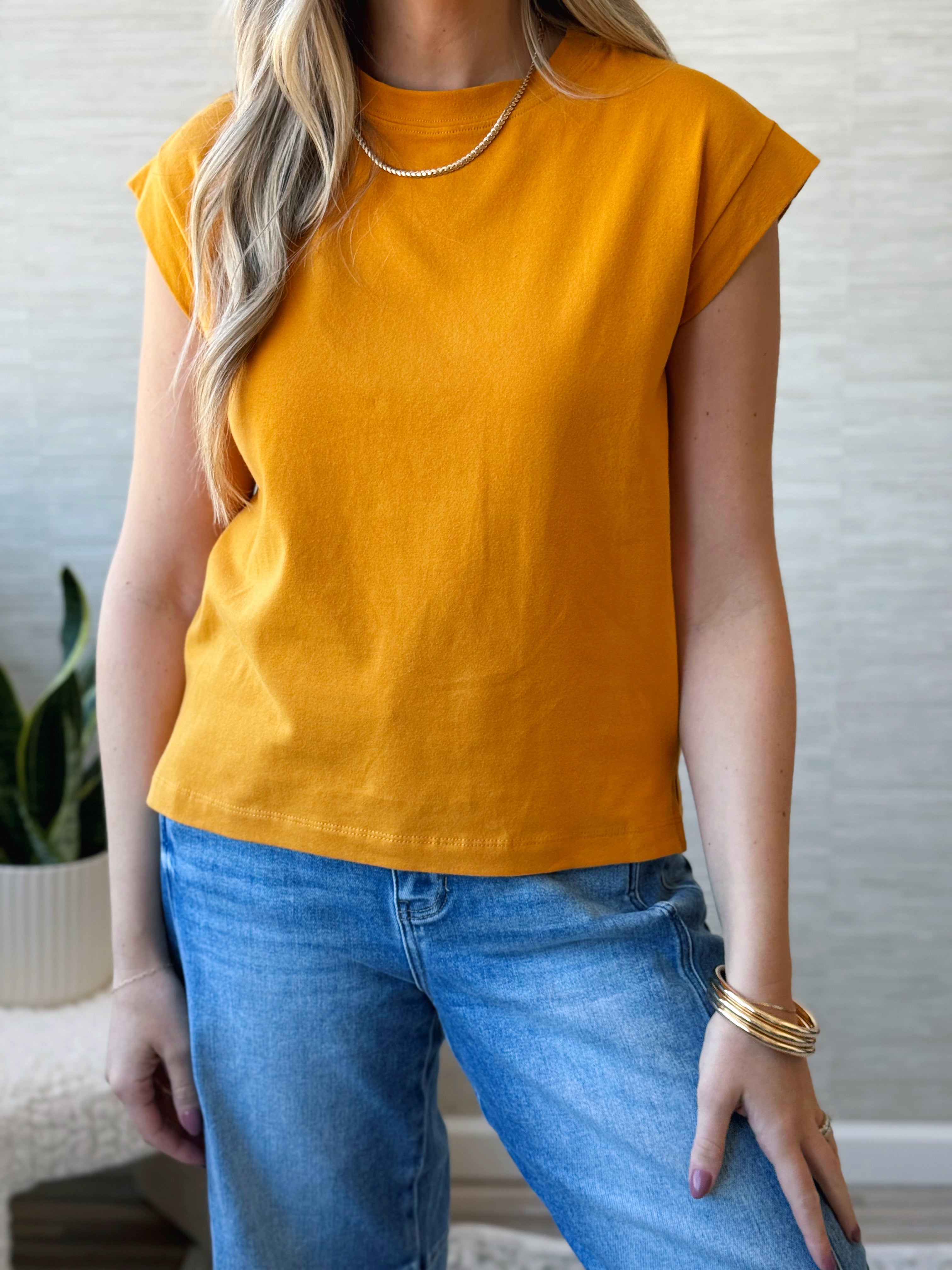 Scout Tee - MUSTARD
