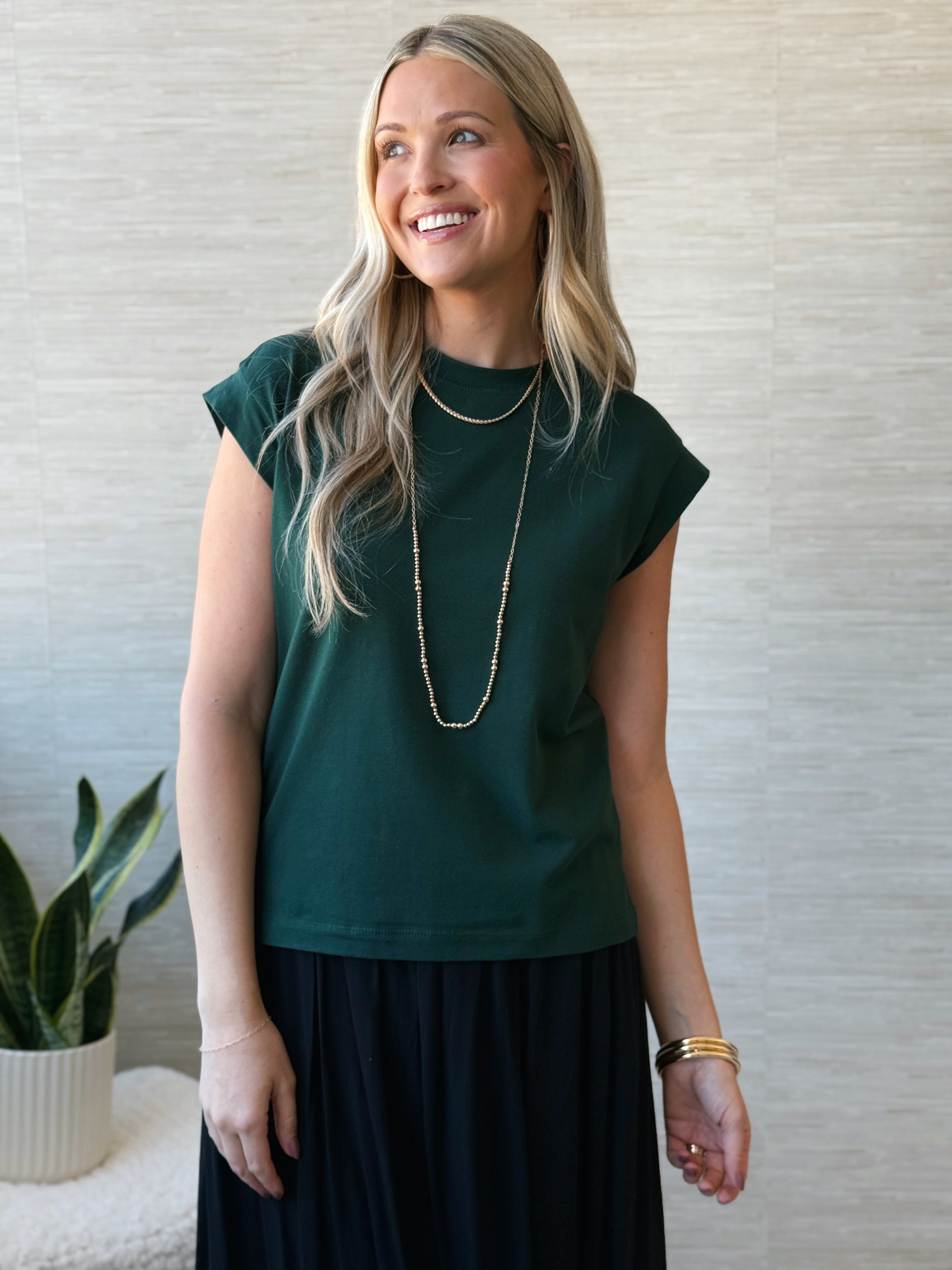 Scout Tee - HUNTER GREEN