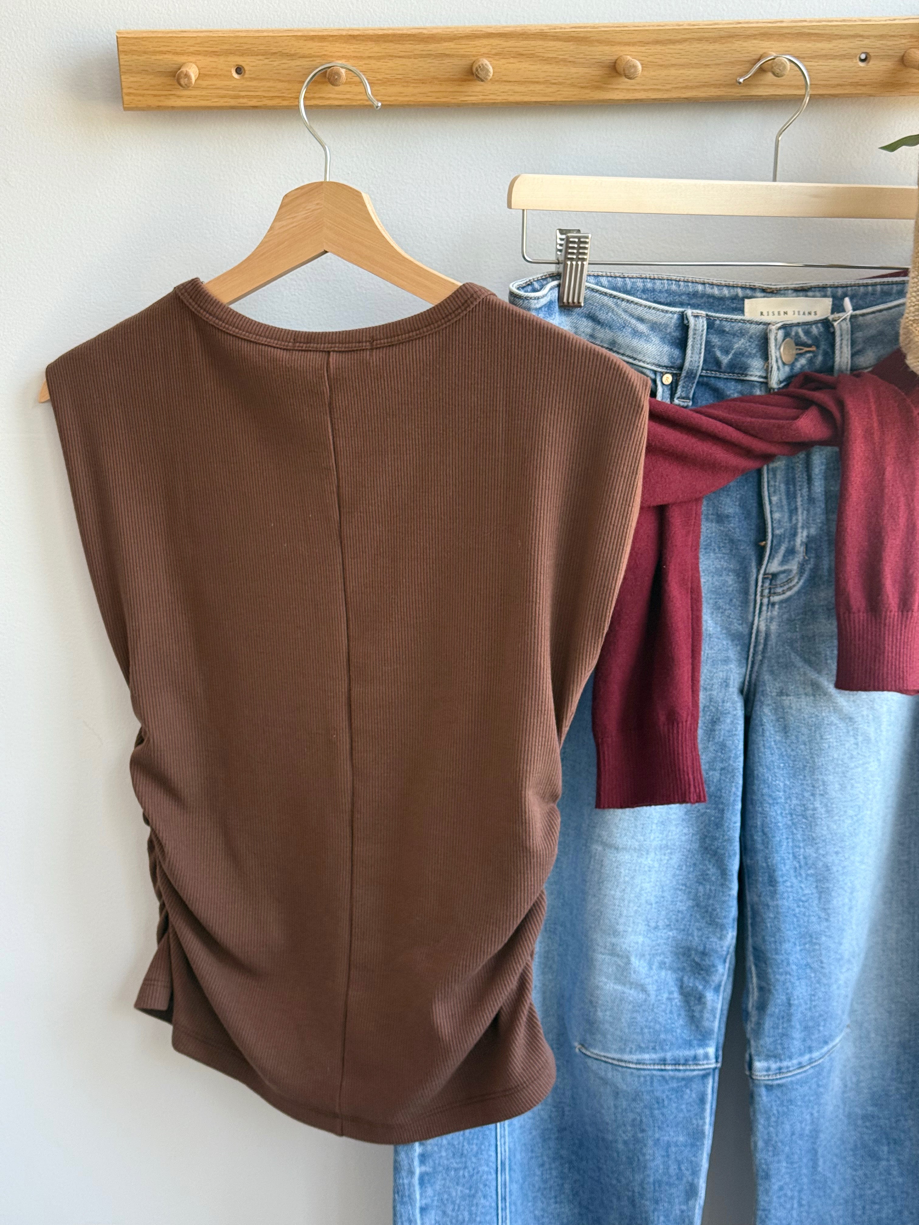All Day Top - BROWN