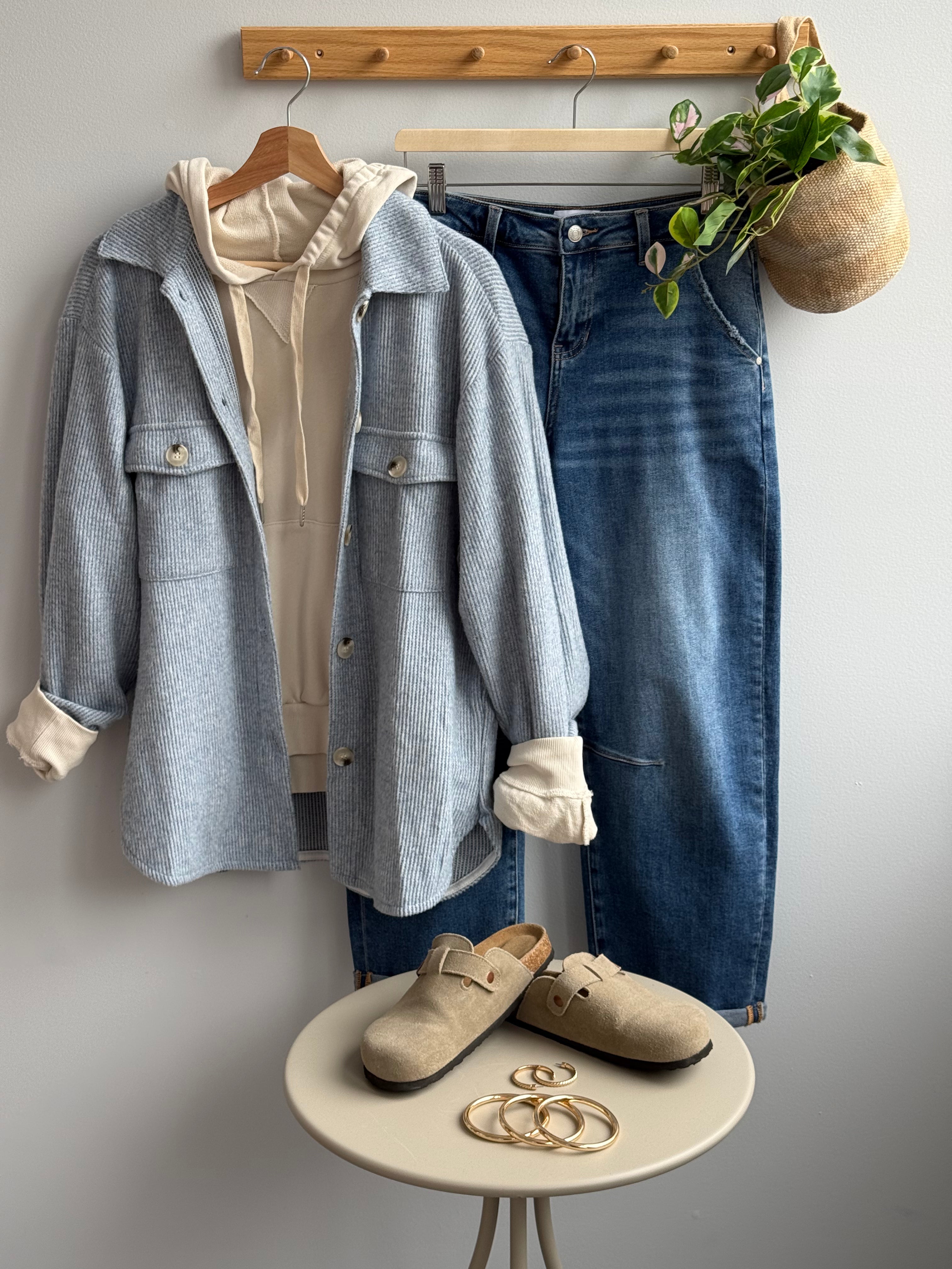 Chesapeake Shacket - DENIM BLUE