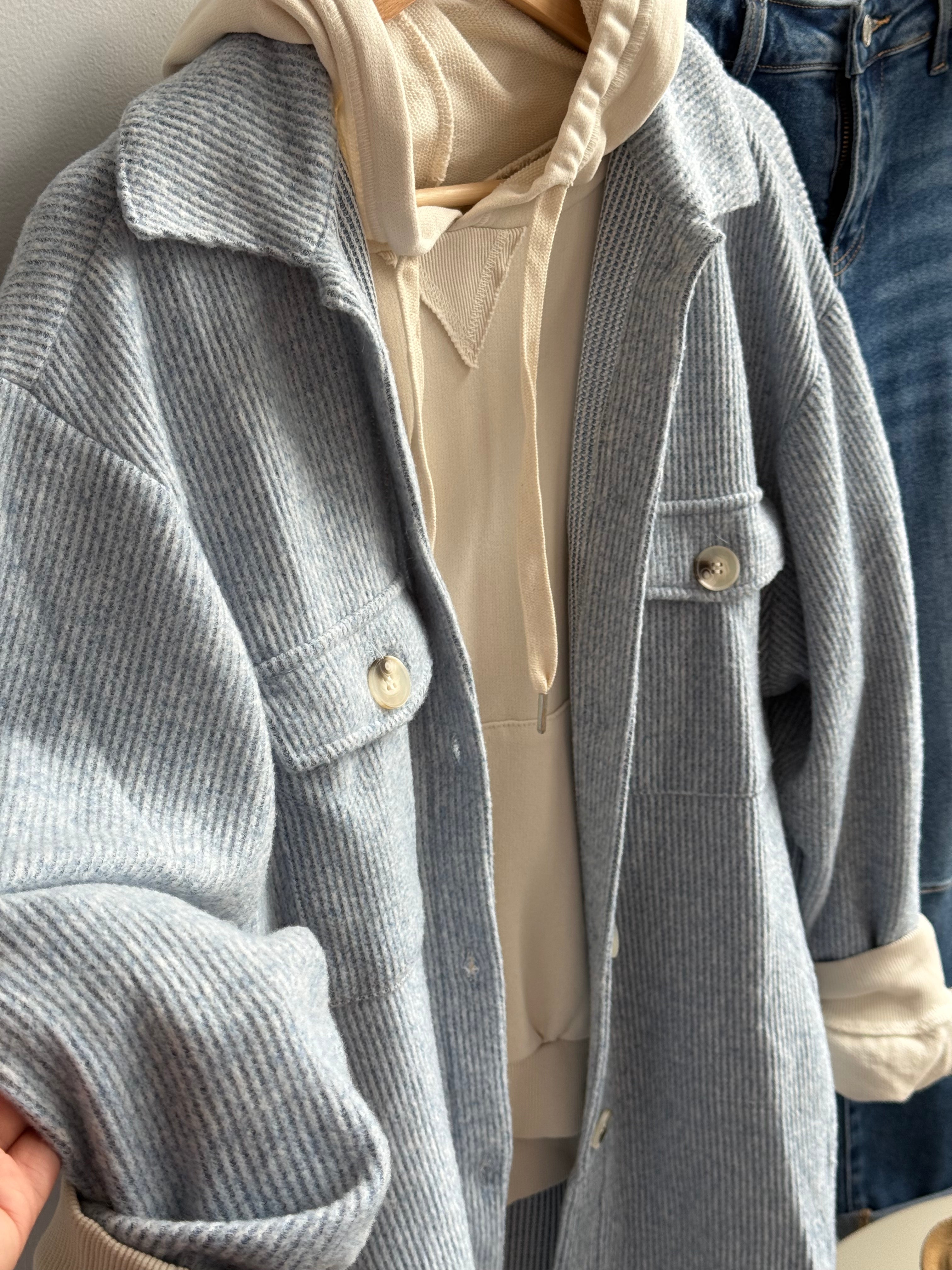Chesapeake Shacket - DENIM BLUE