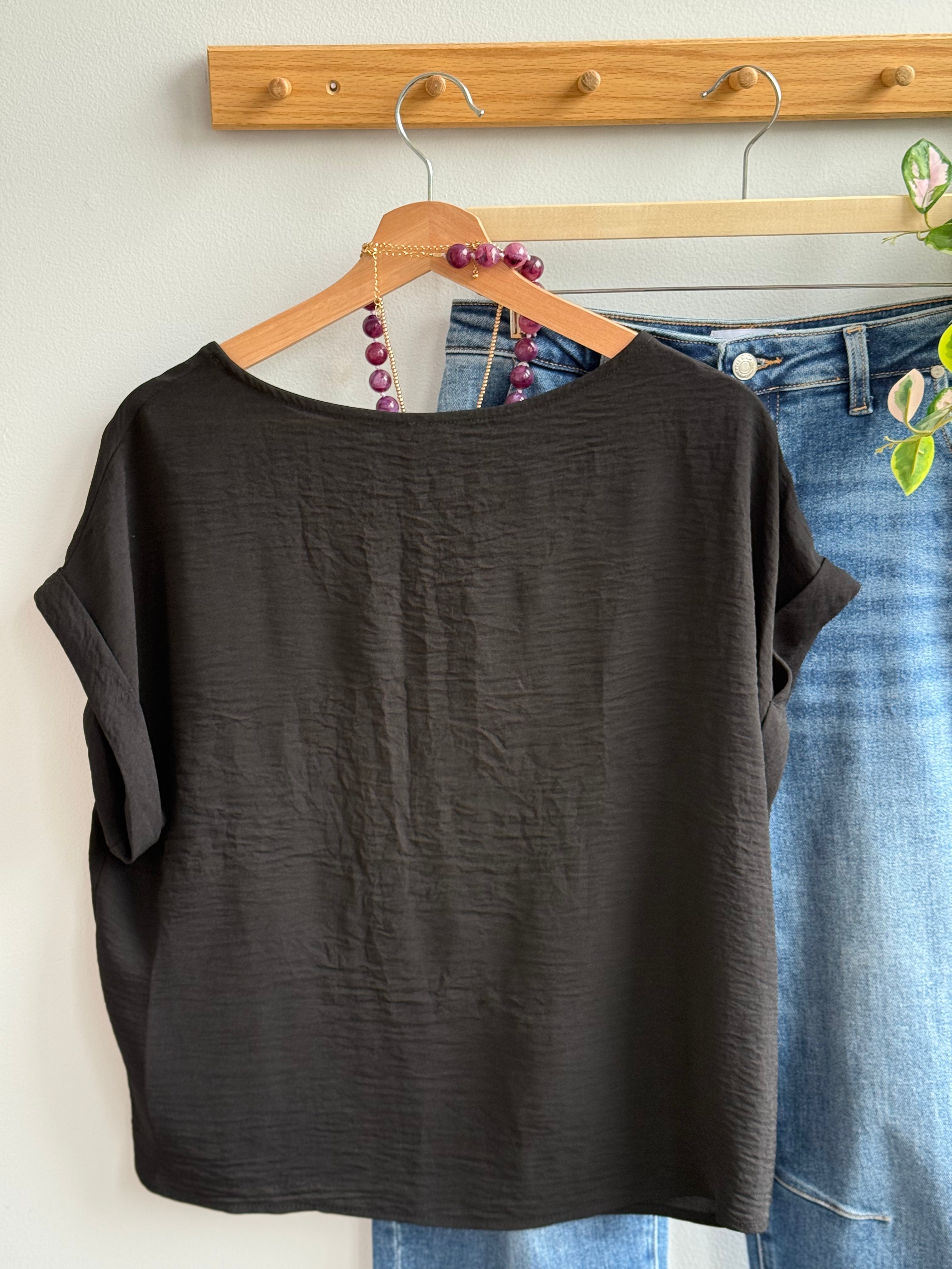 Amberly Top - BLACK