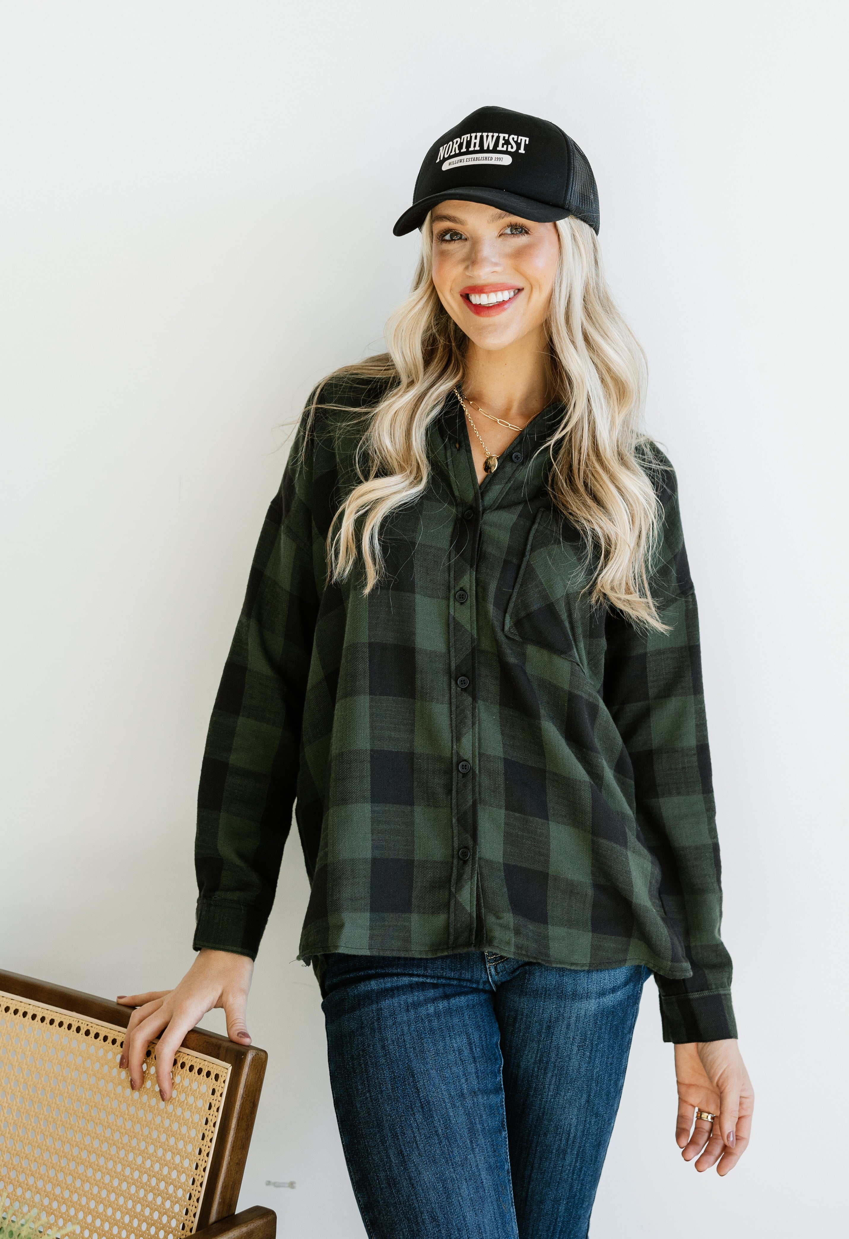 Evergreen Dreams Flannel - HUNTER