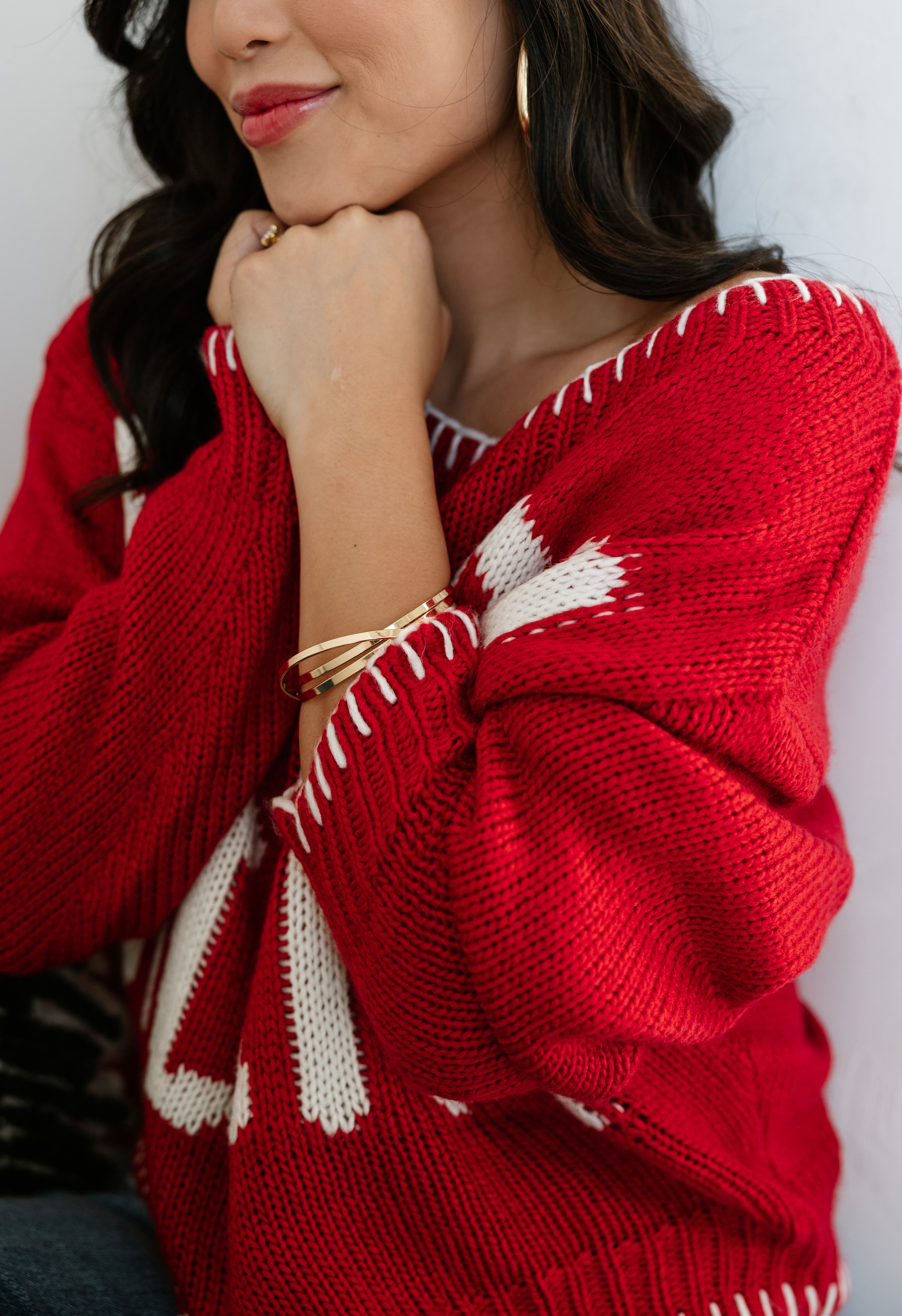 Winter Cheer Sweater - RED