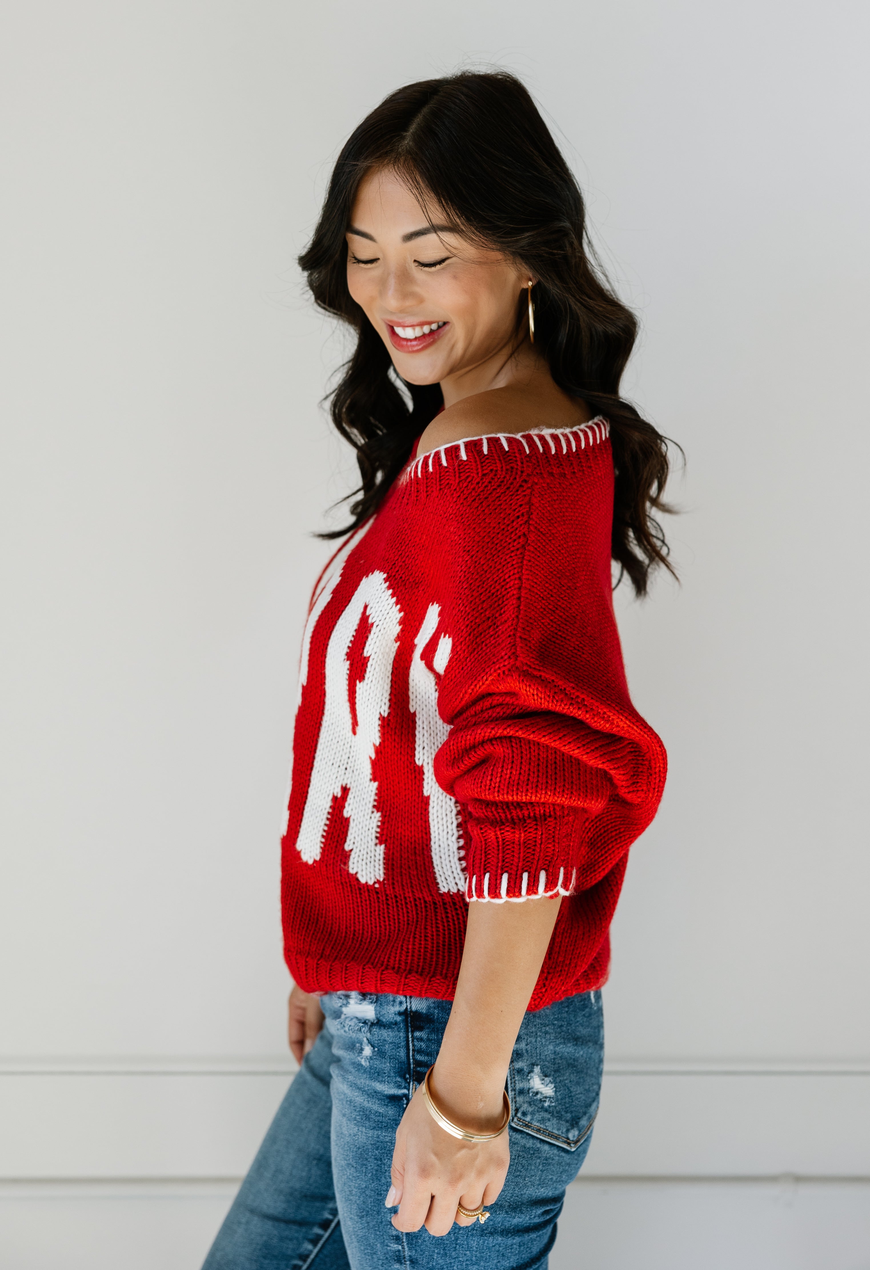 Winter Cheer Sweater - RED